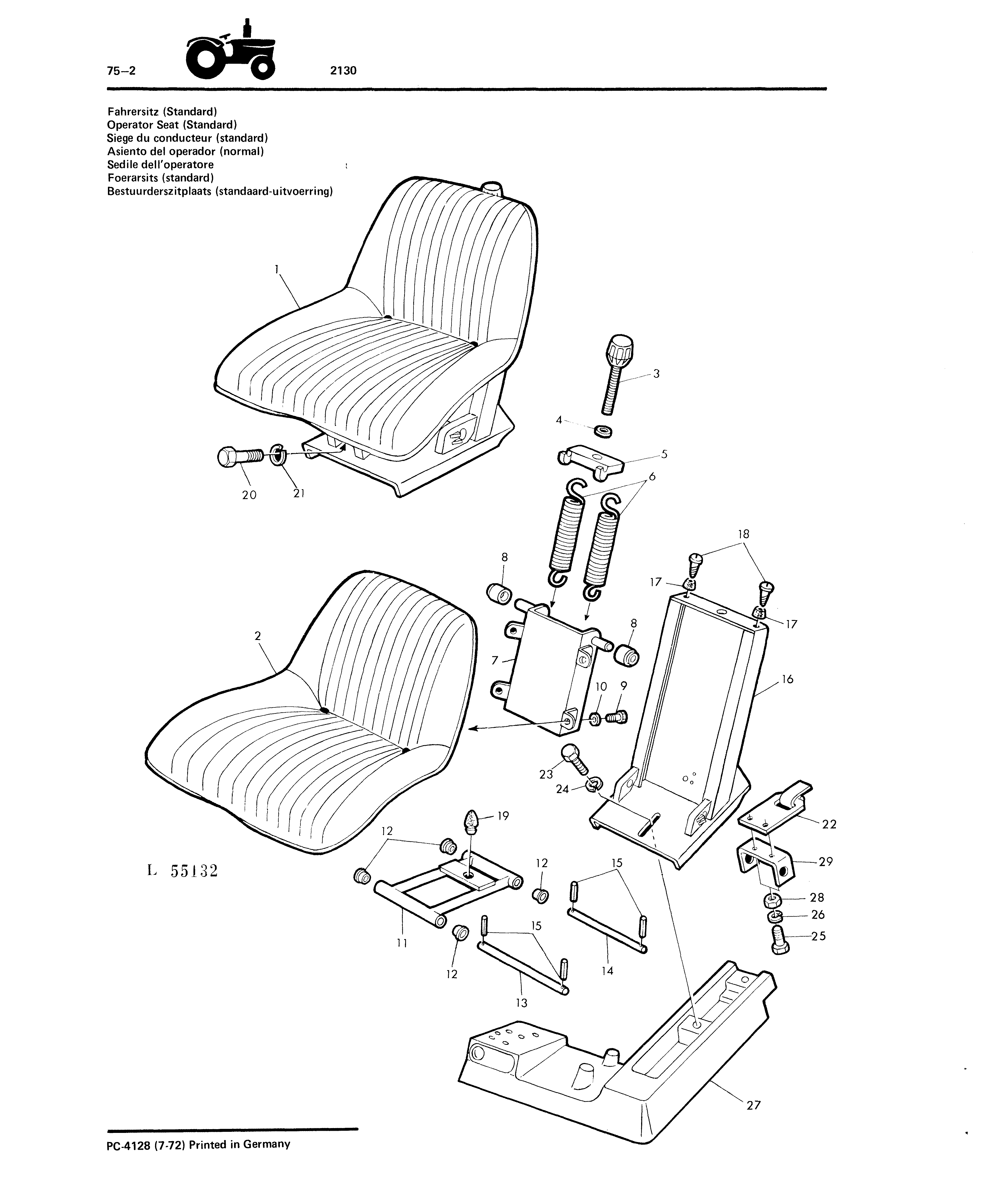 Operator Seat (Standard)