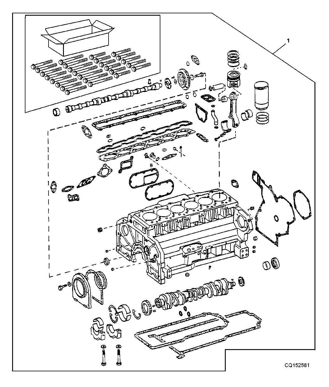 CYLINDER BLOCK - 8.1L ENGINE
