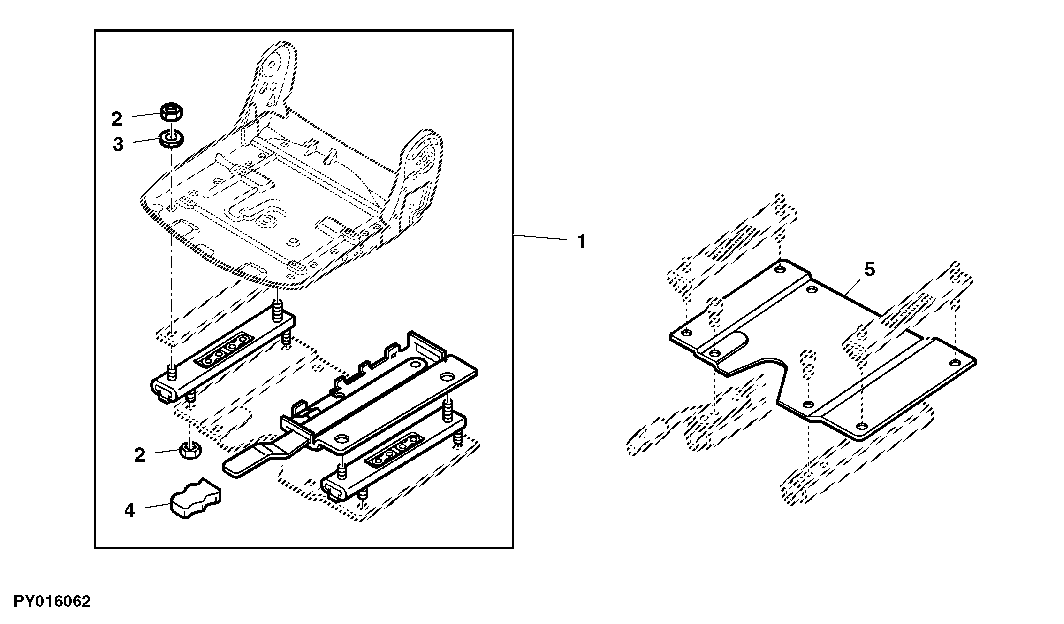 FORE-AND-AFT HORIZONTAL SUSPENSION MSG83/MSG93