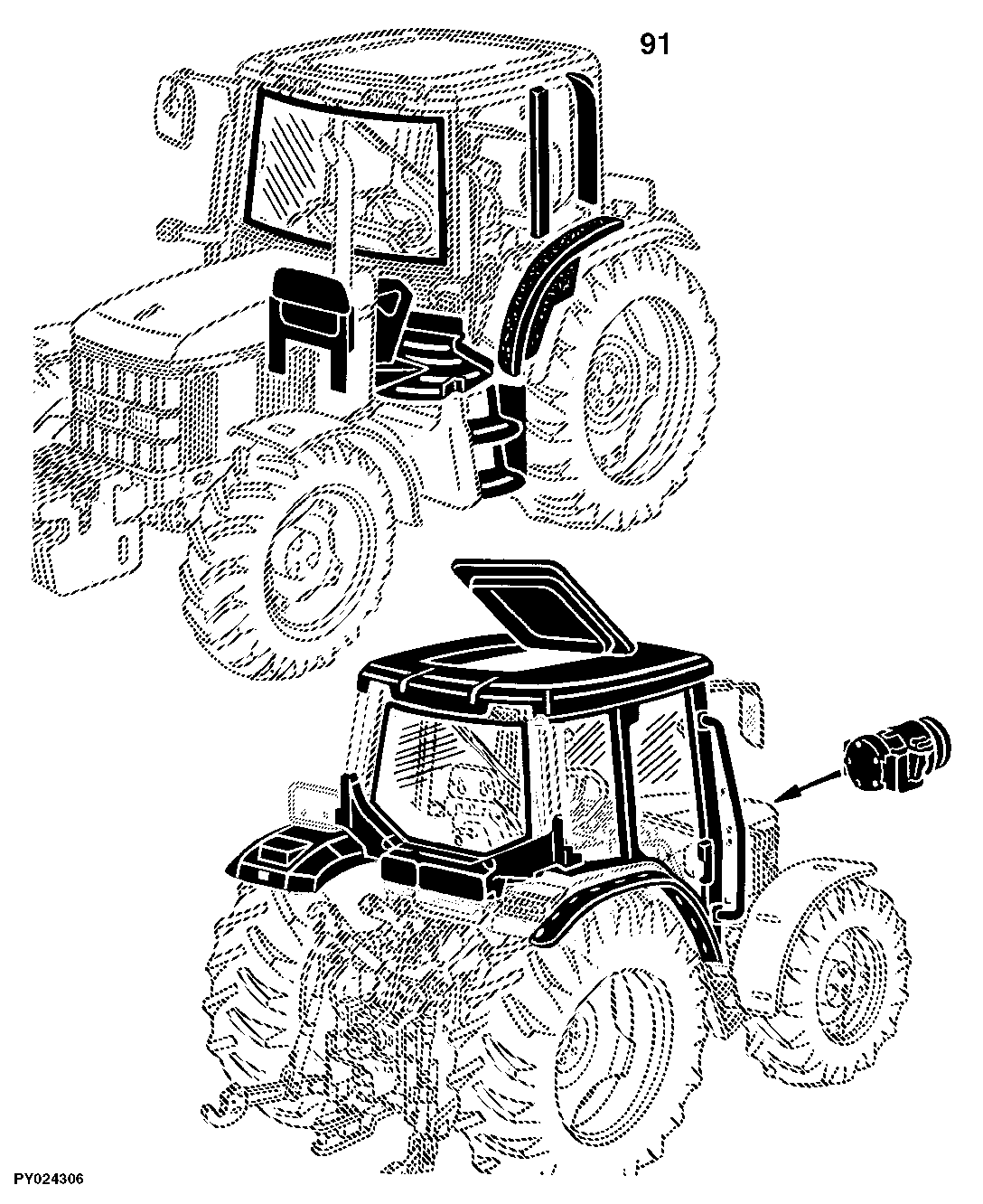 SE6100, SE6200, SE6300, SE6400 Tractors (Europe Edition)