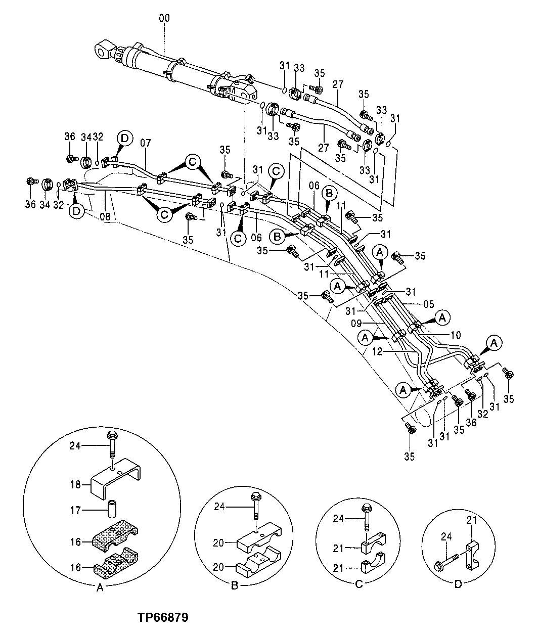 Front Pipings - Standard or Heavy Duty Boom