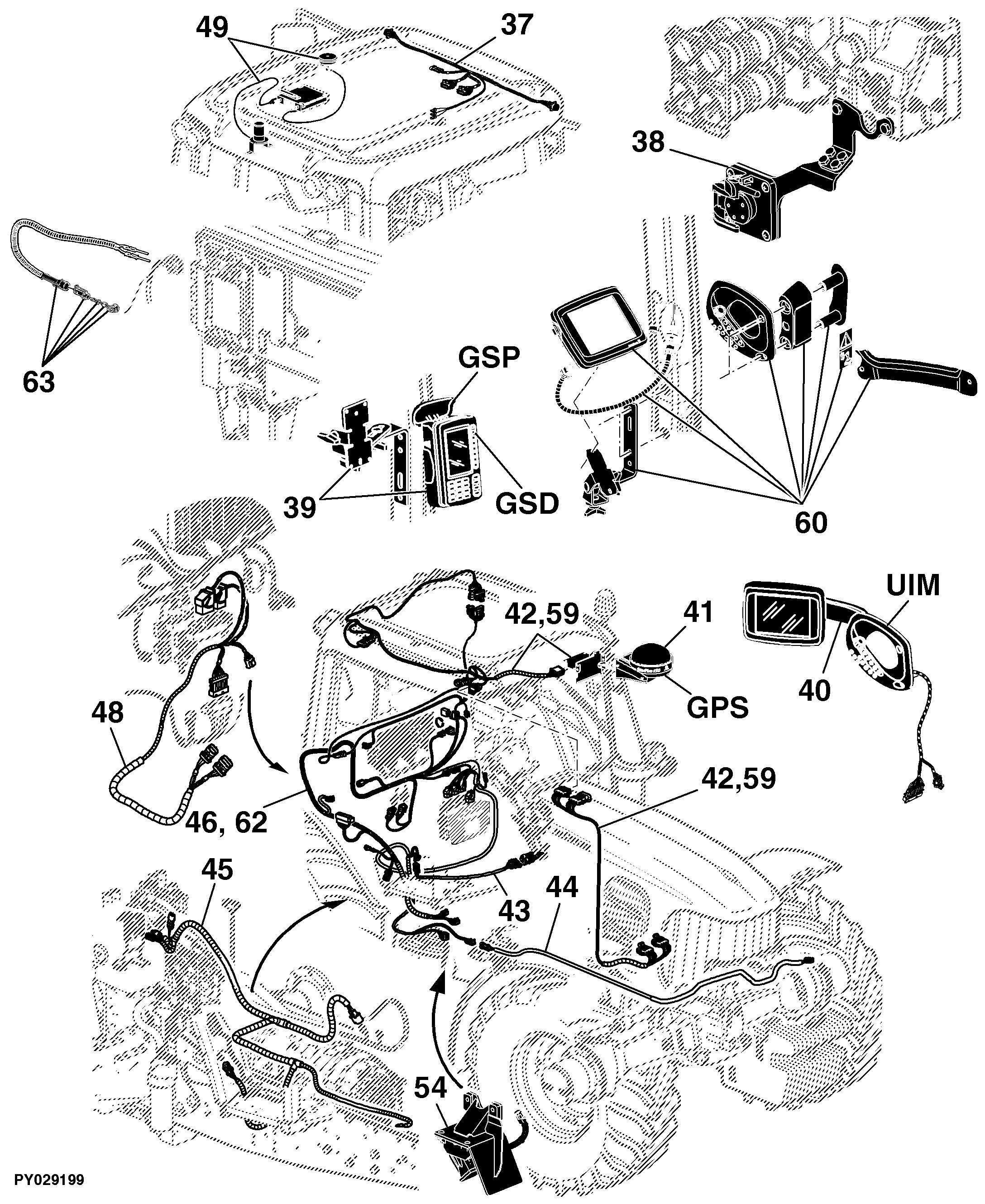 42 Electrical Components / Wiring Harnesses and Precision Farming Equipment