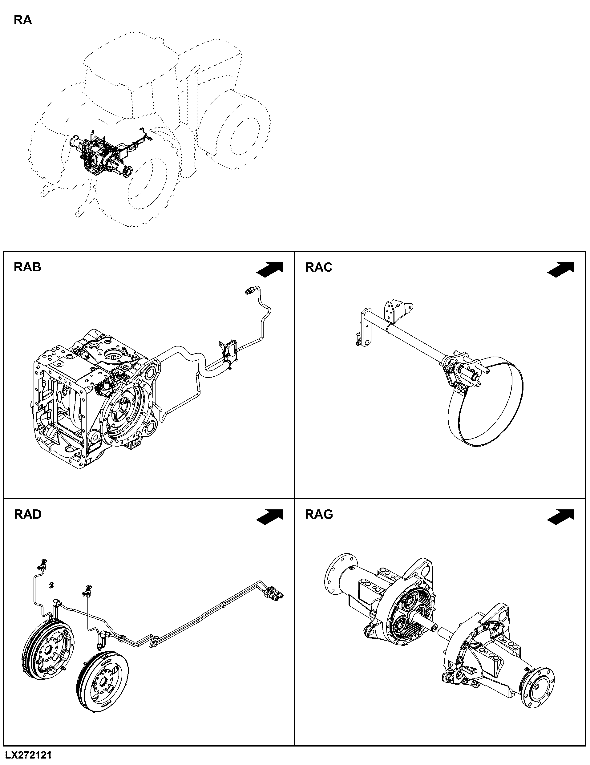RA Rear Axle