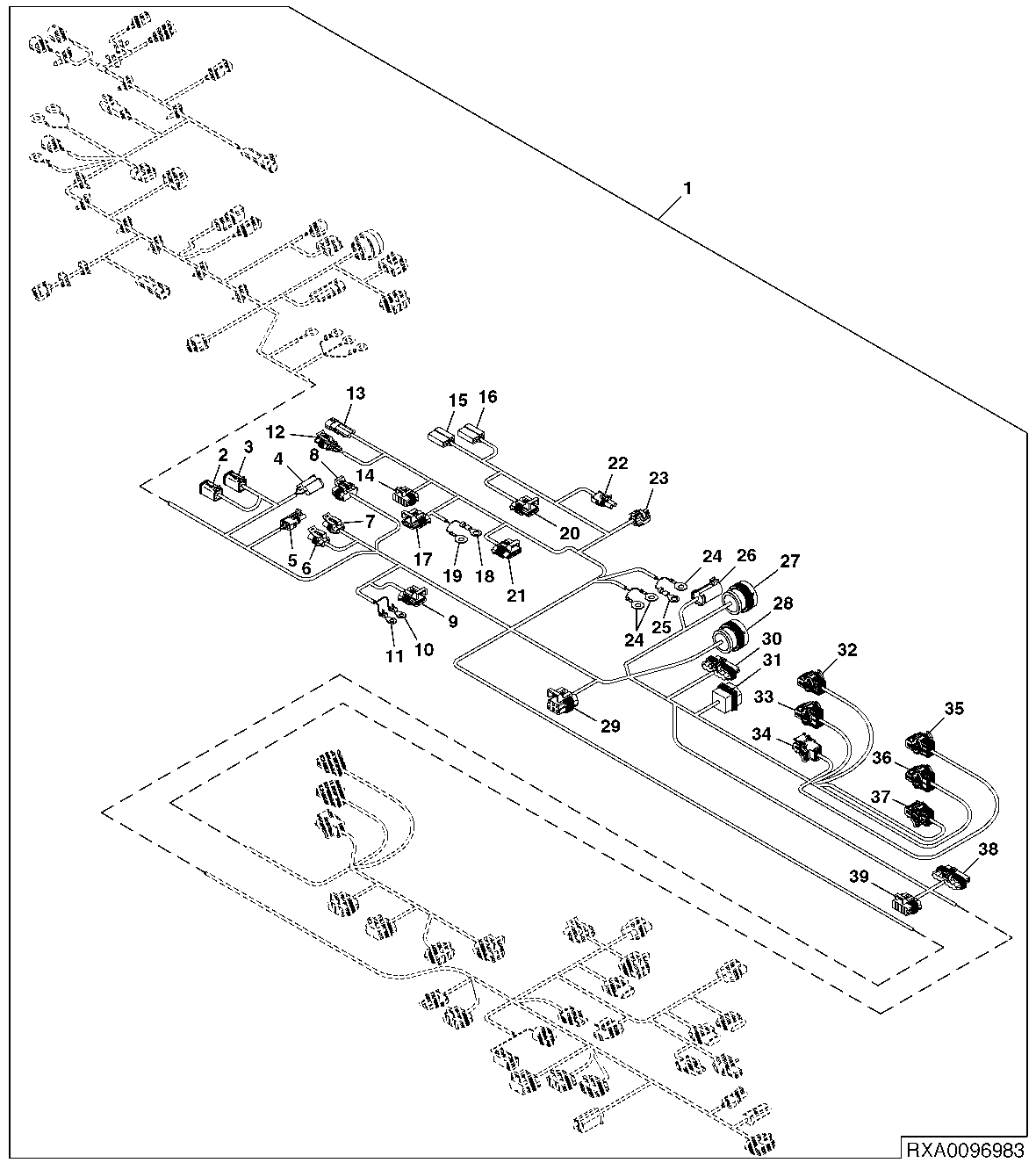 Chassis Wiring Harness Connectors (2/3) (EV)