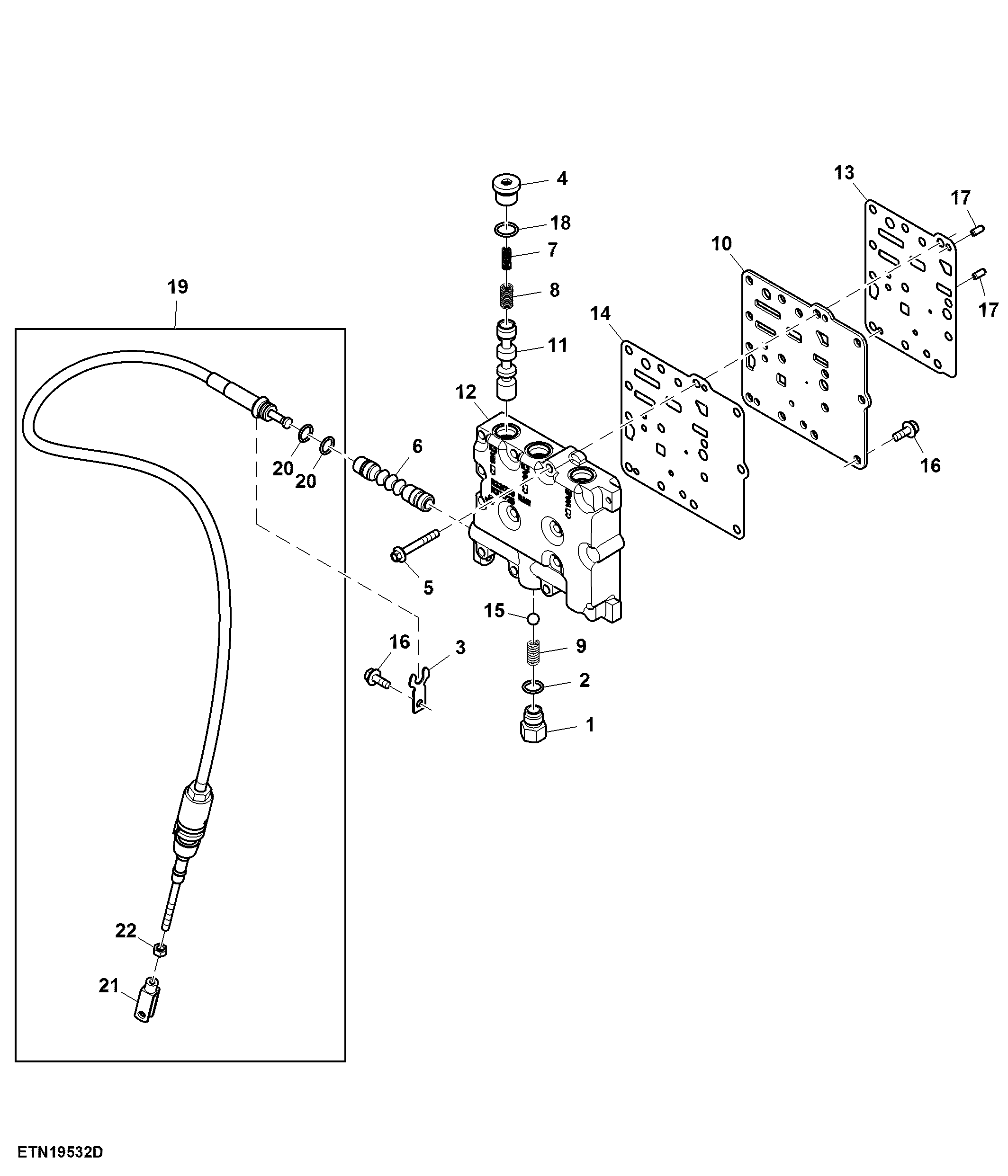 Housing, 4-Speed Shifting W/ Mechanical Reverser Control (010000 - )