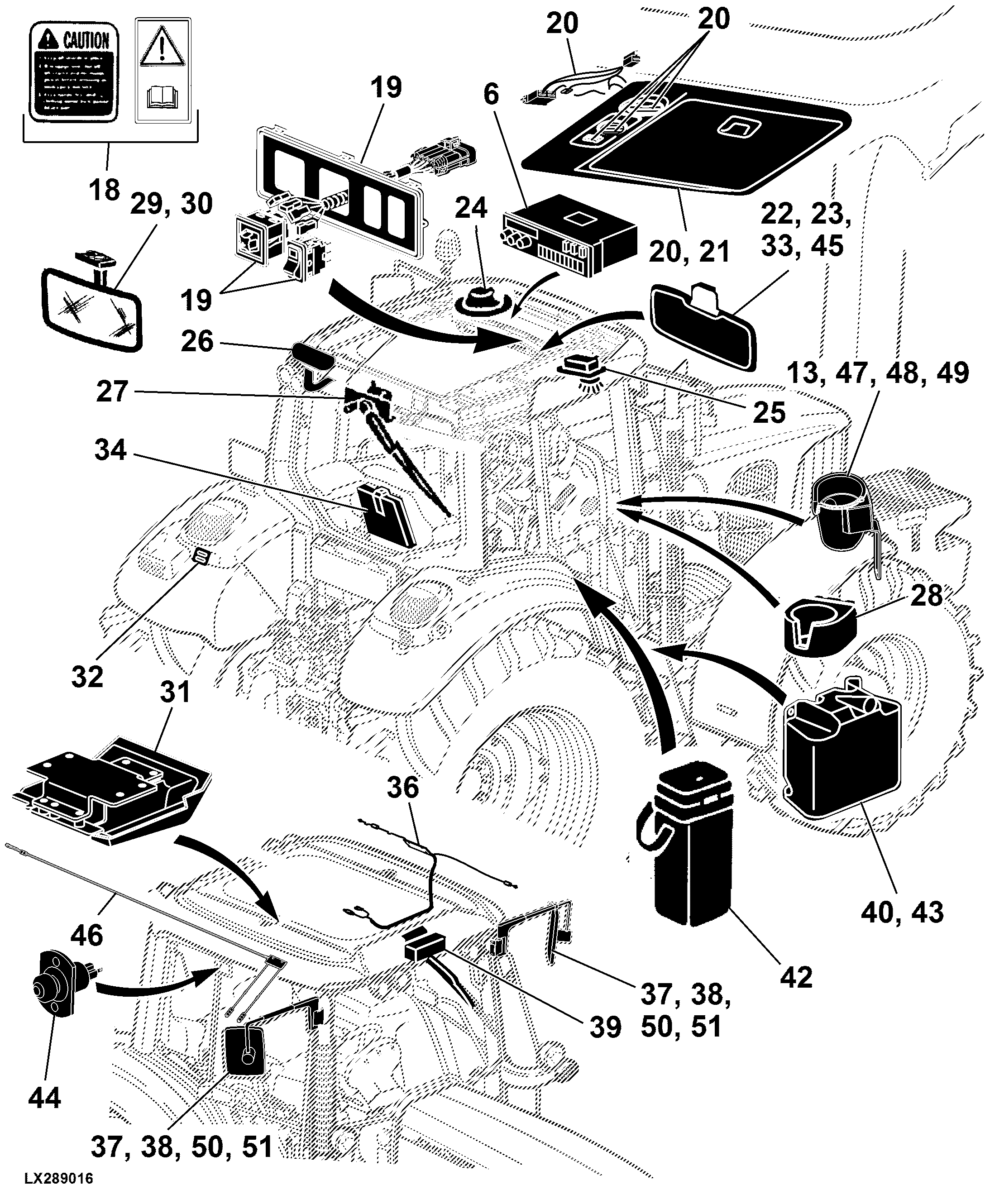 93 Operators Station, Controls And Accessories