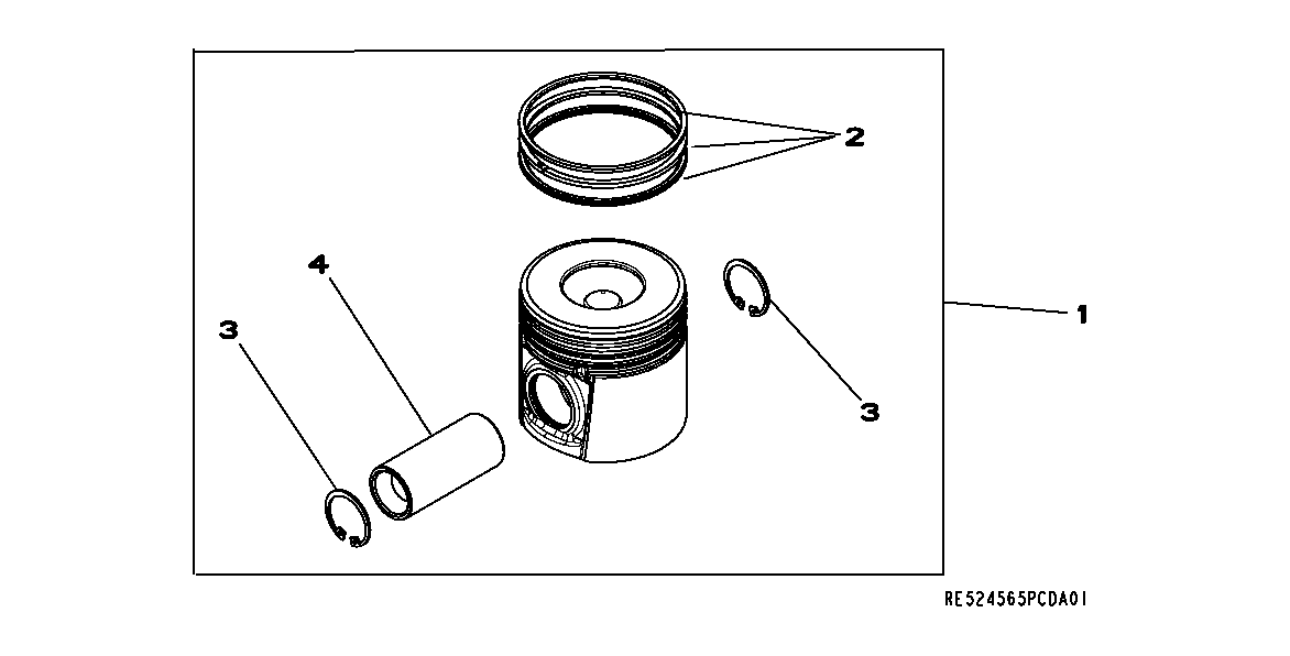 9901 Piston/Piston Ring Kit