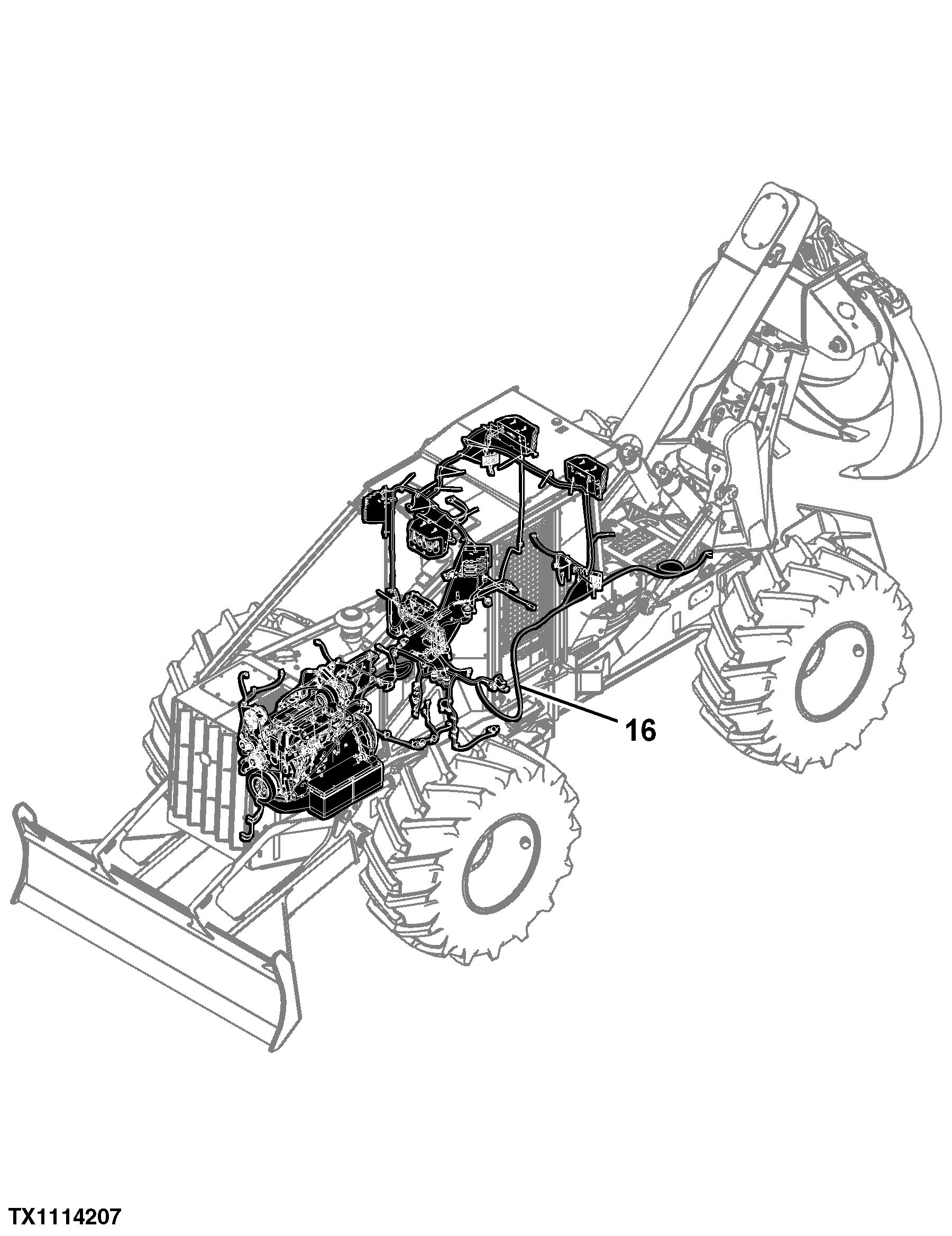 748H Cable and Grapple Skidder (PIN: 1DW748HX_ _C630436 - C666892) (PIN: 1DW748HX_ _D630436 - D666892)