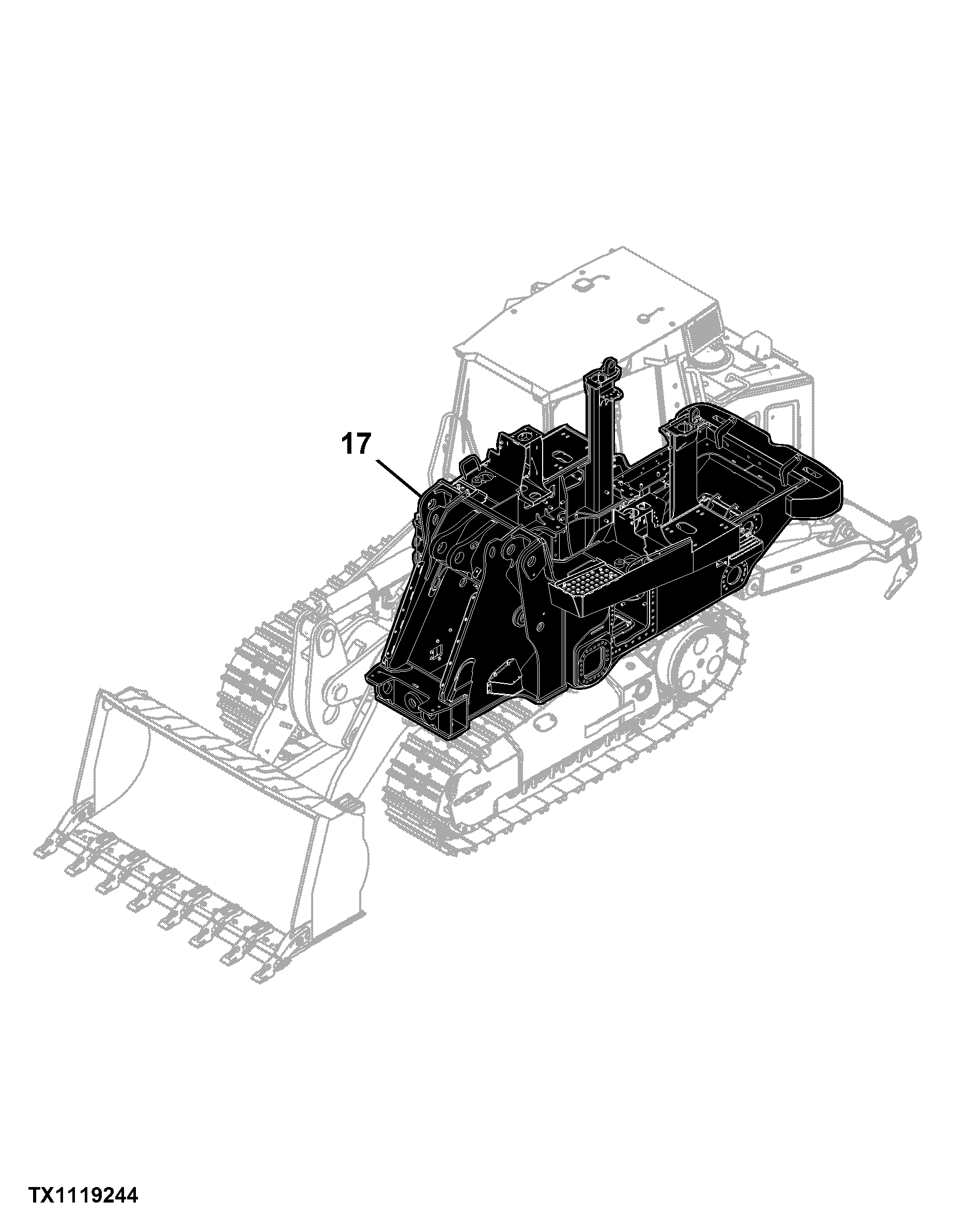 755K Crawler Loader (PIN: 1T0755KX_ _E192242-339325)
