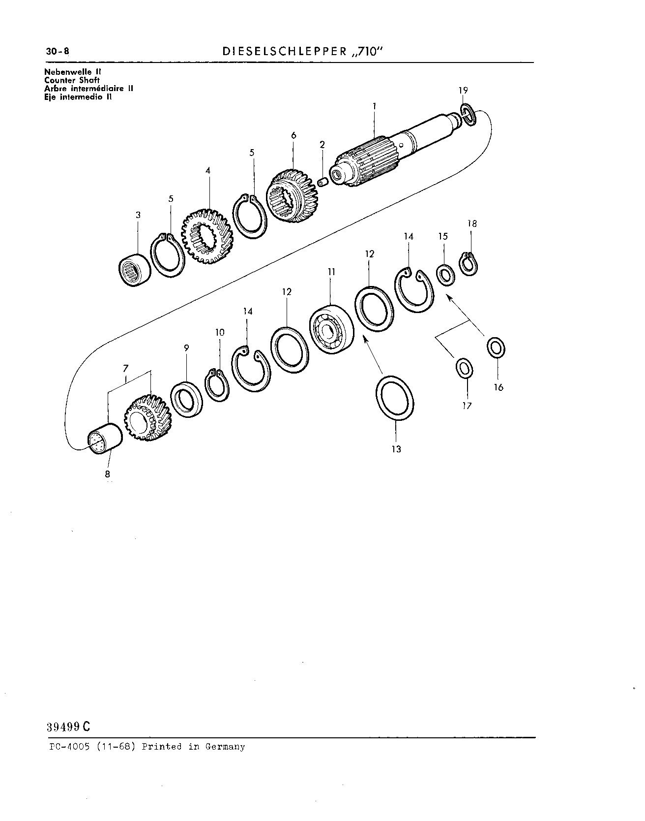 Counter Shaft (Continued)