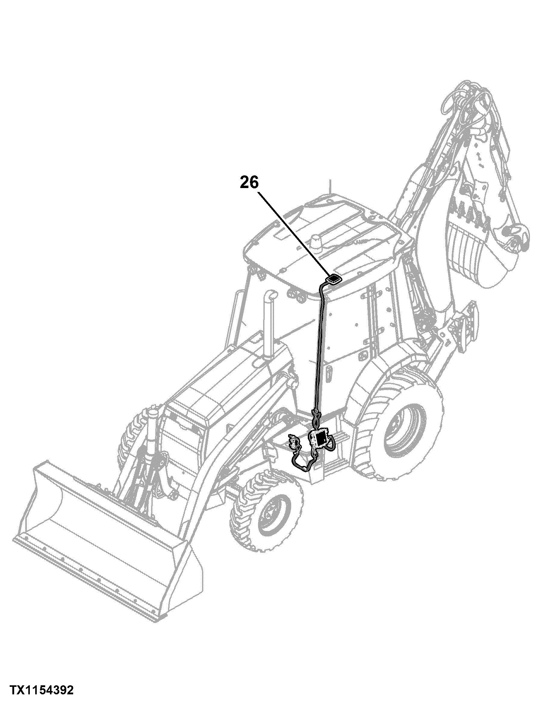 410K TC (TMC) Backhoe Loader (Engine 4045HT063, 4045HT073)(PIN: 1T0410TK_ _E219607 - E268557)