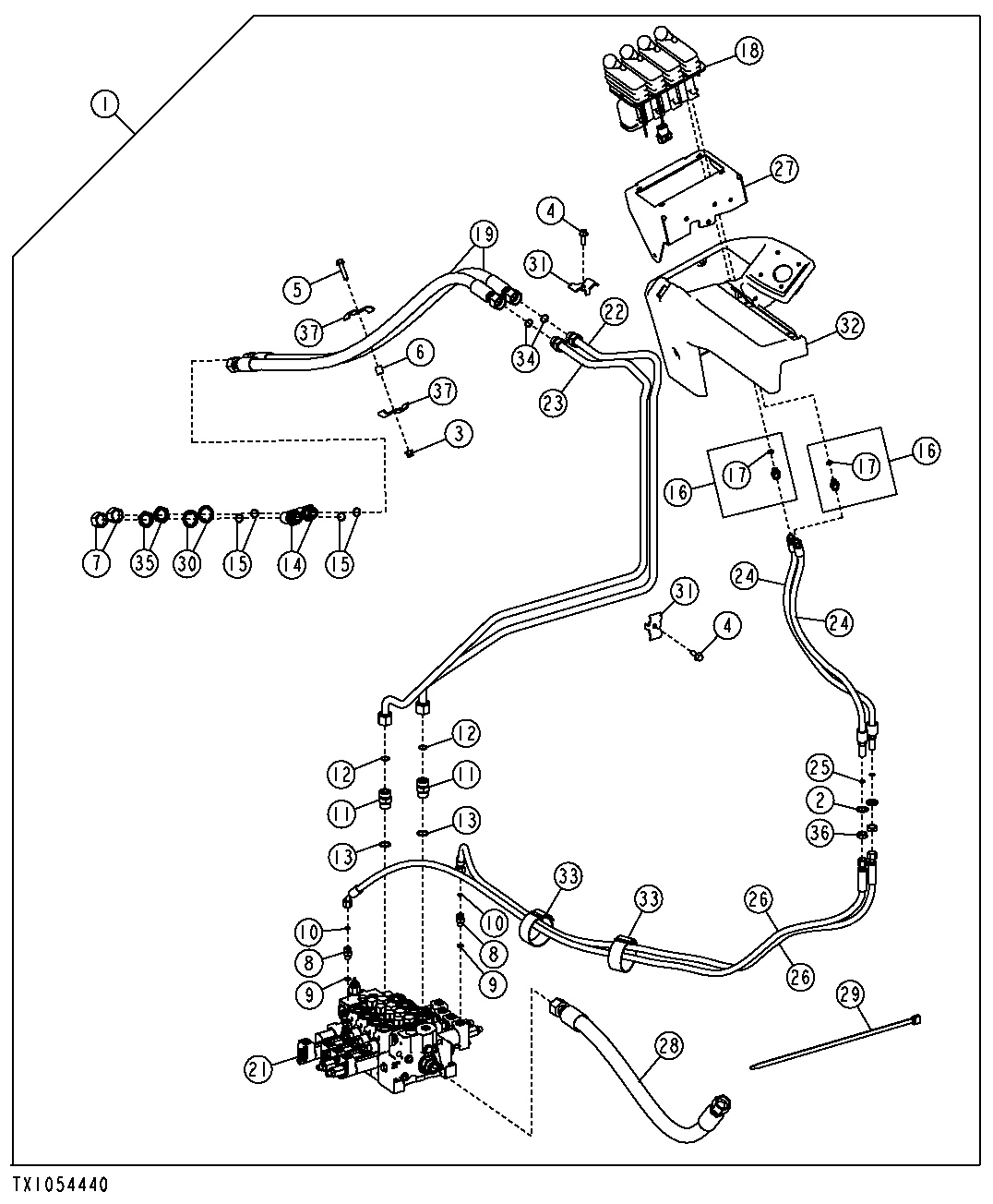 Three Lever To Four Lever Pilot Controller Conversion Kit (Powerllel™)