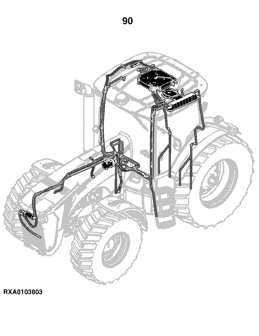 8245R Tractor (S.N. 000101 - 053099)(Worldwide)