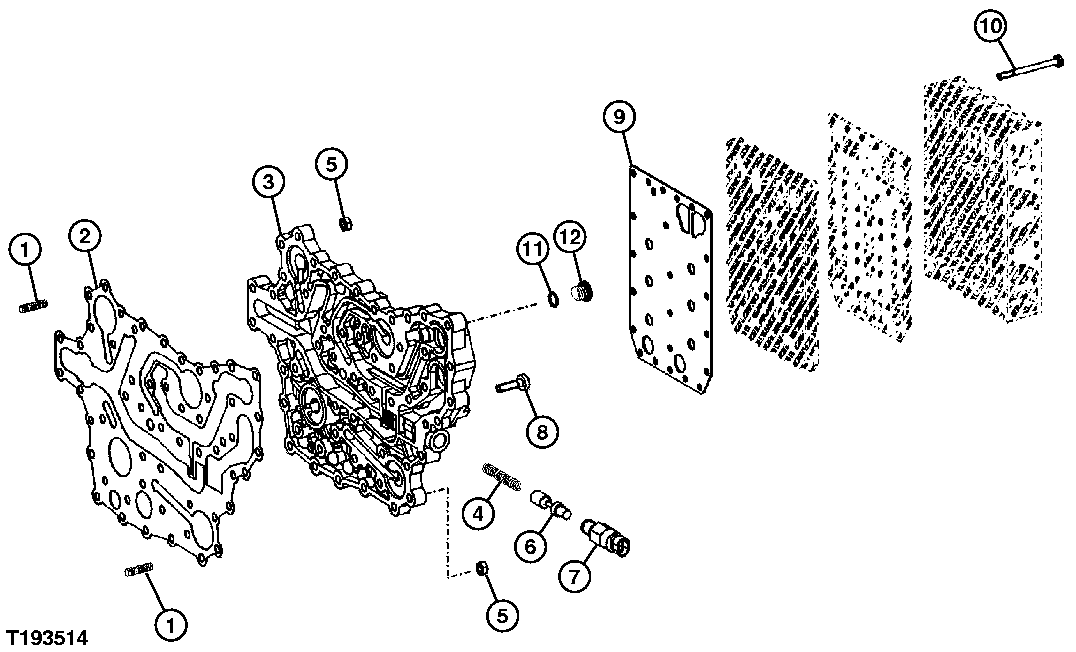Transmission Control Valve Manifold ( - 619523)
