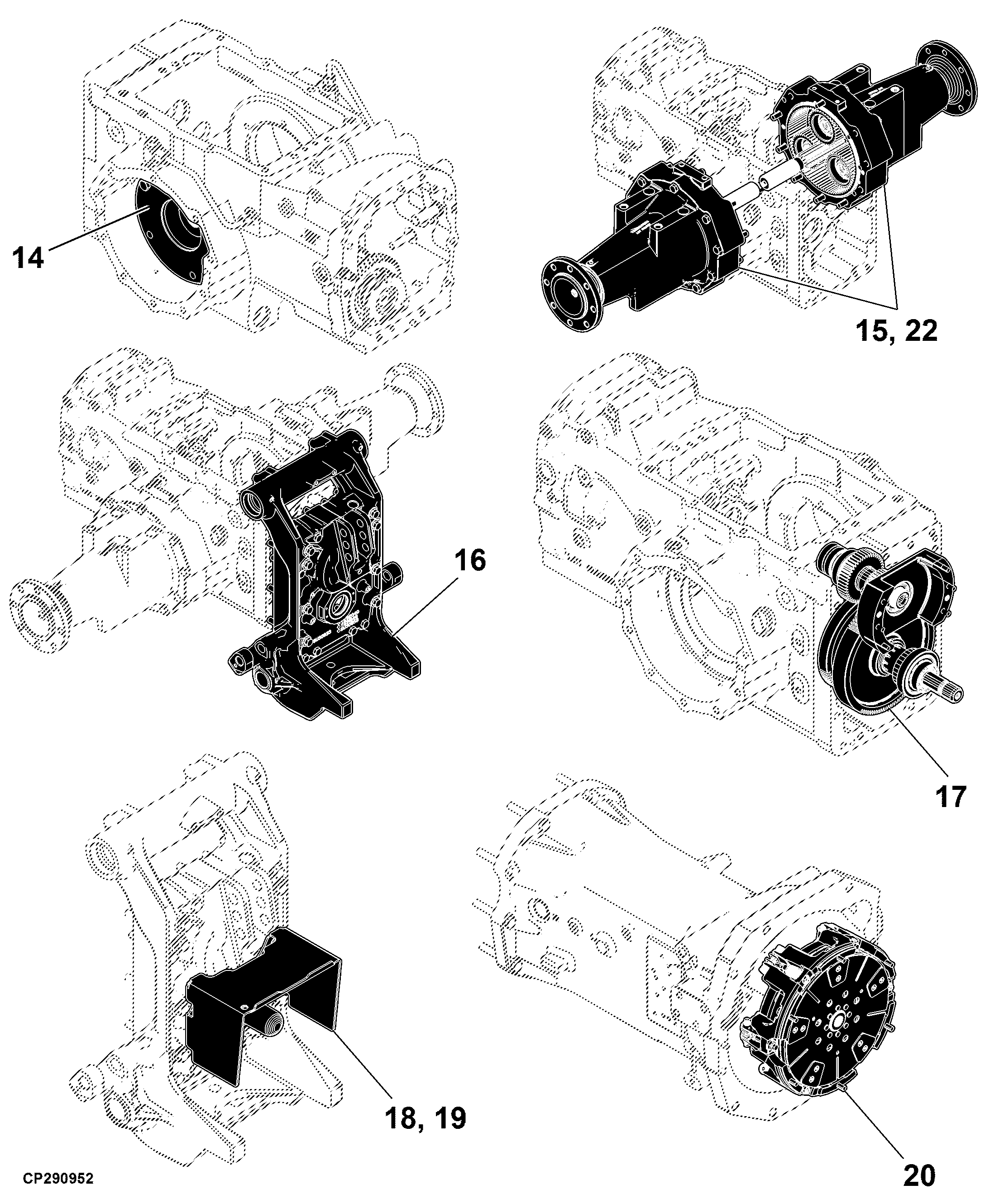 51 Drive Train 12X4 DC CST 30K High-Low PTO