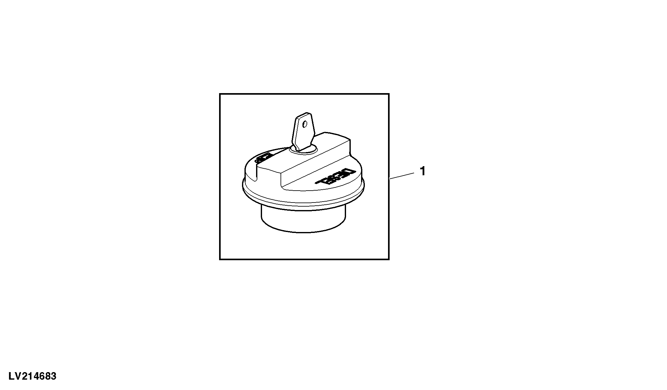Fuel Tank Cap, Attachment