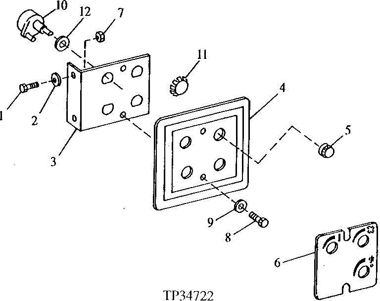 AIR CONDITIONING CONTROL PANEL (543490 - 548823)