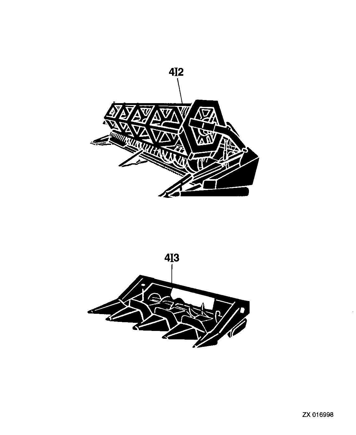 100 CUTTING PLATFORM-CORN HEAD