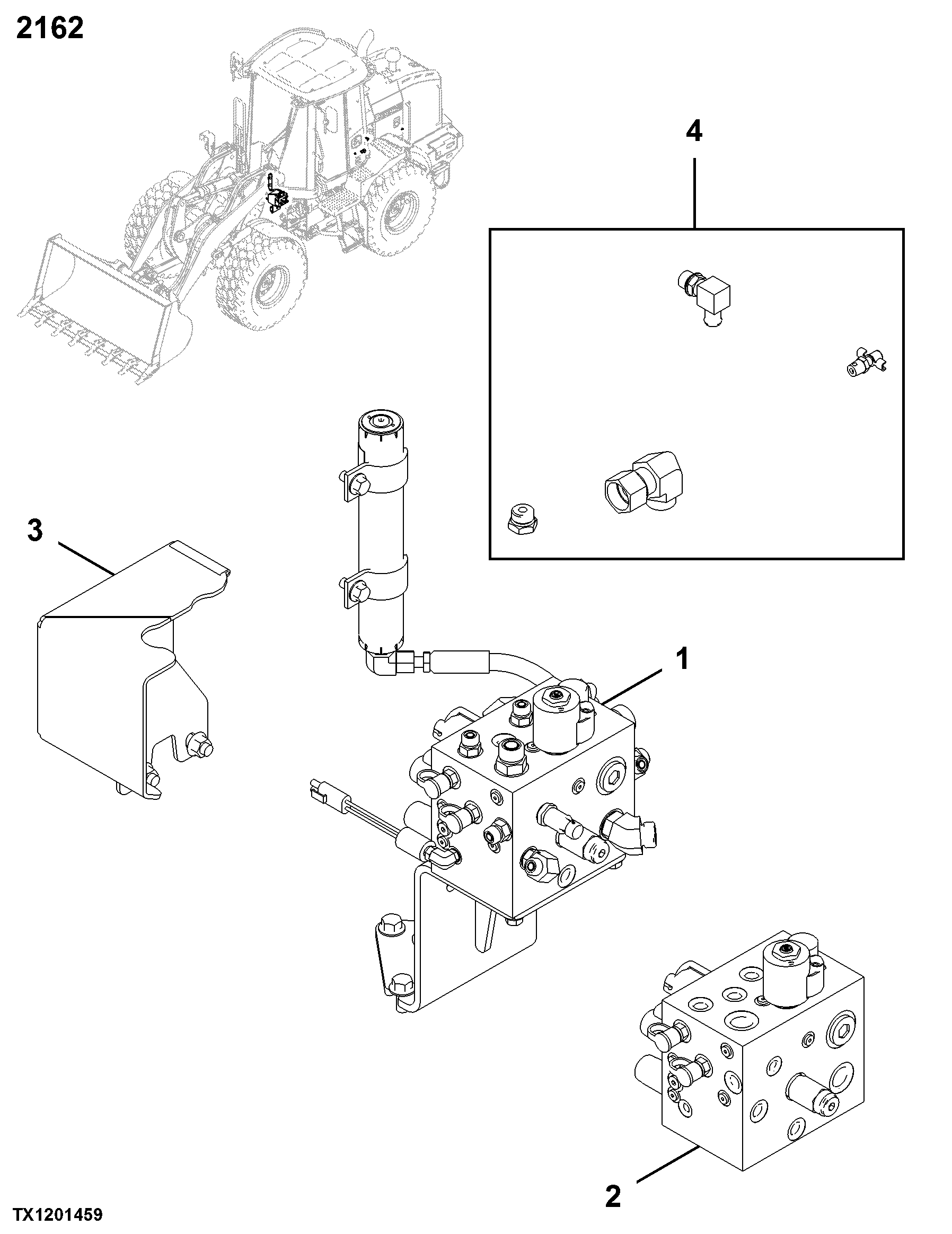 2162 Hydraulic Selective Control and Load Holding Valves
