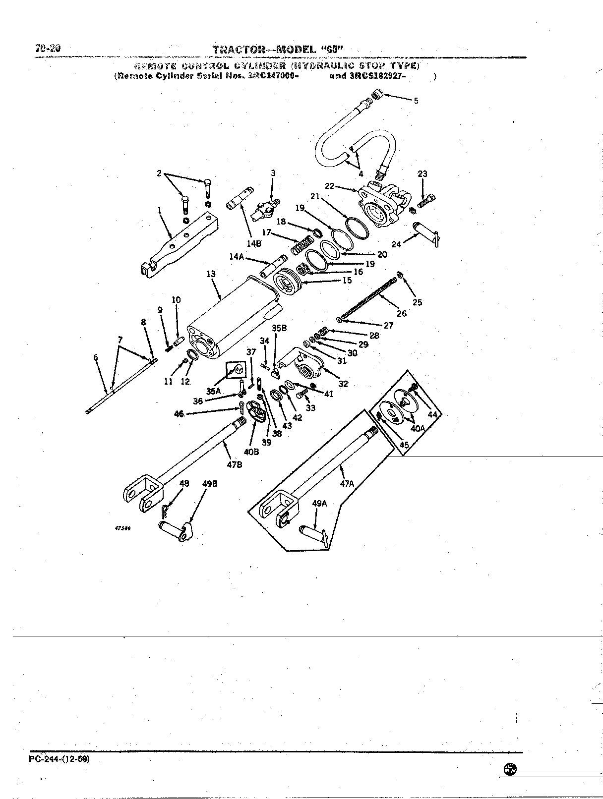 Section 70-Hydraulic Mechanism (Continued)