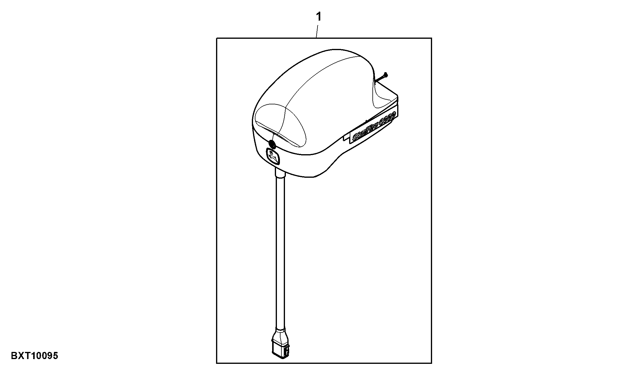 Attachment, StarFire™ 6000 Receiver