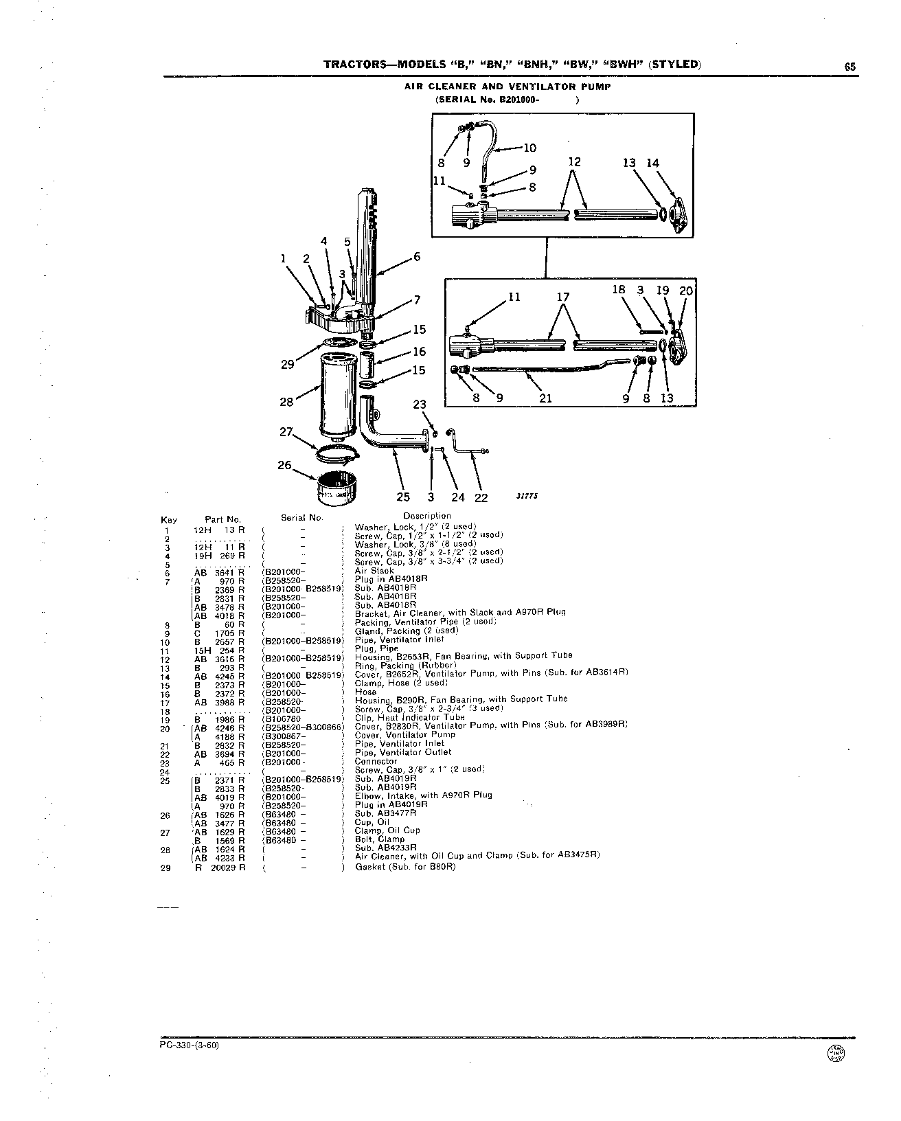 Air Cleaner (Continued)