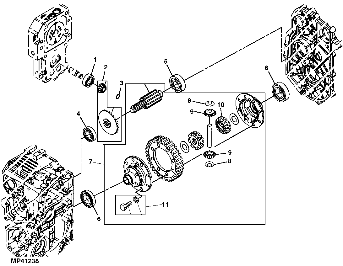 Differential Transmission Marked 7A7051-24020)