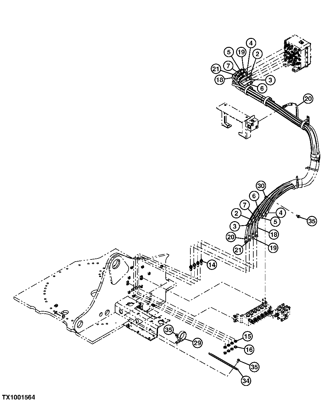 Pilot Lines (Pilot Signal Manifold To Sensor Manifold and Bulkhead)