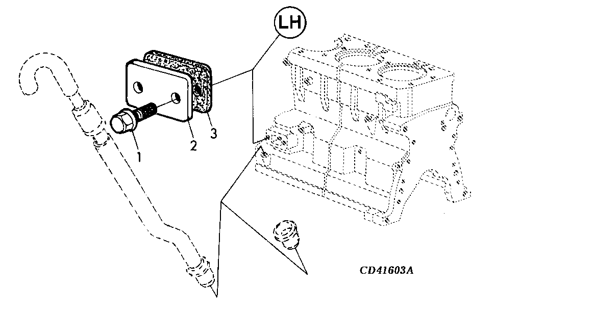 COVER WITHOUT OIL FILLER NECK (LEFT HAND SIDE)