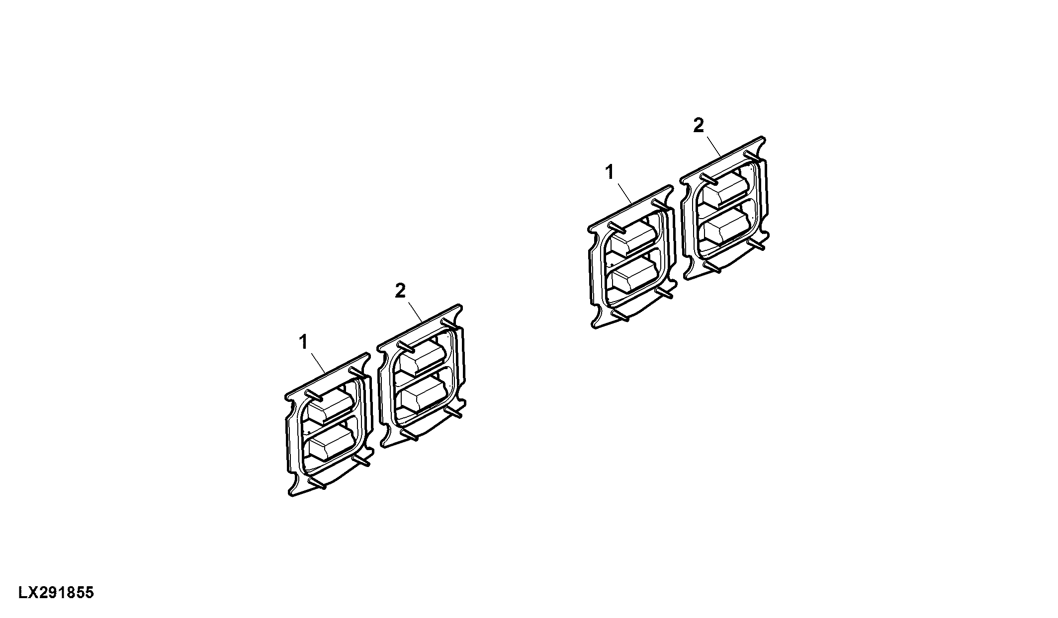 Cover, Remote Control Switch, Electrical SCV, Position IV and V