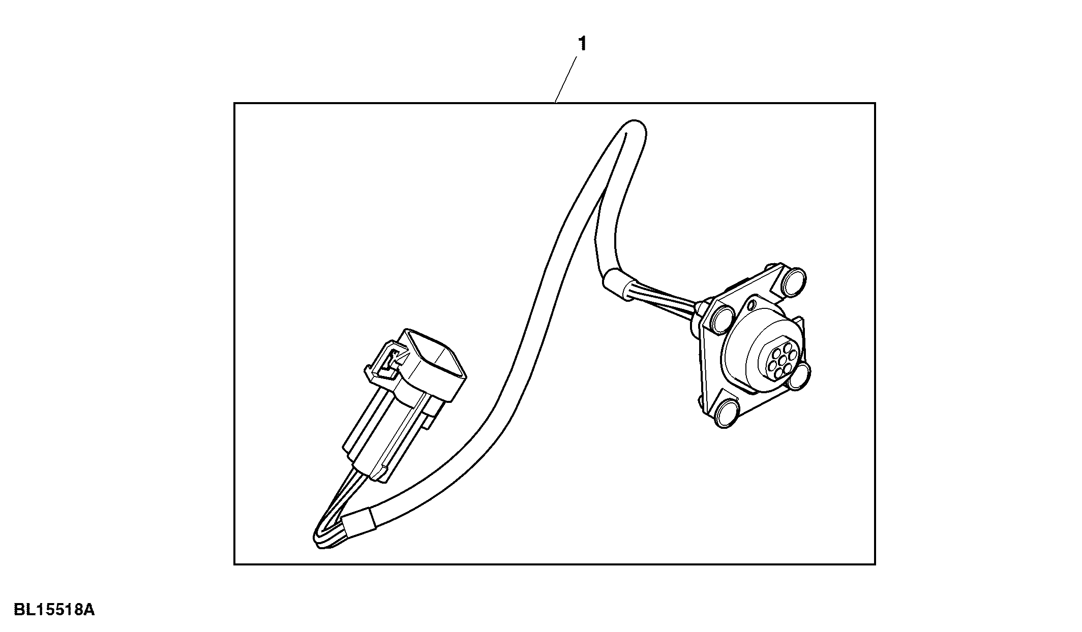 Attachment, Wiring Harness, Signal Interface Socket