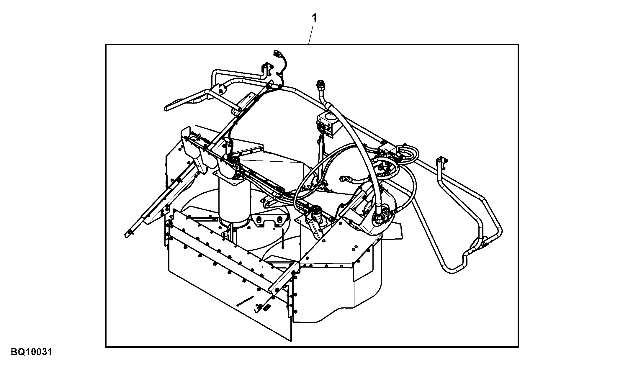 Attachment, Straw Spreader Less Widespread