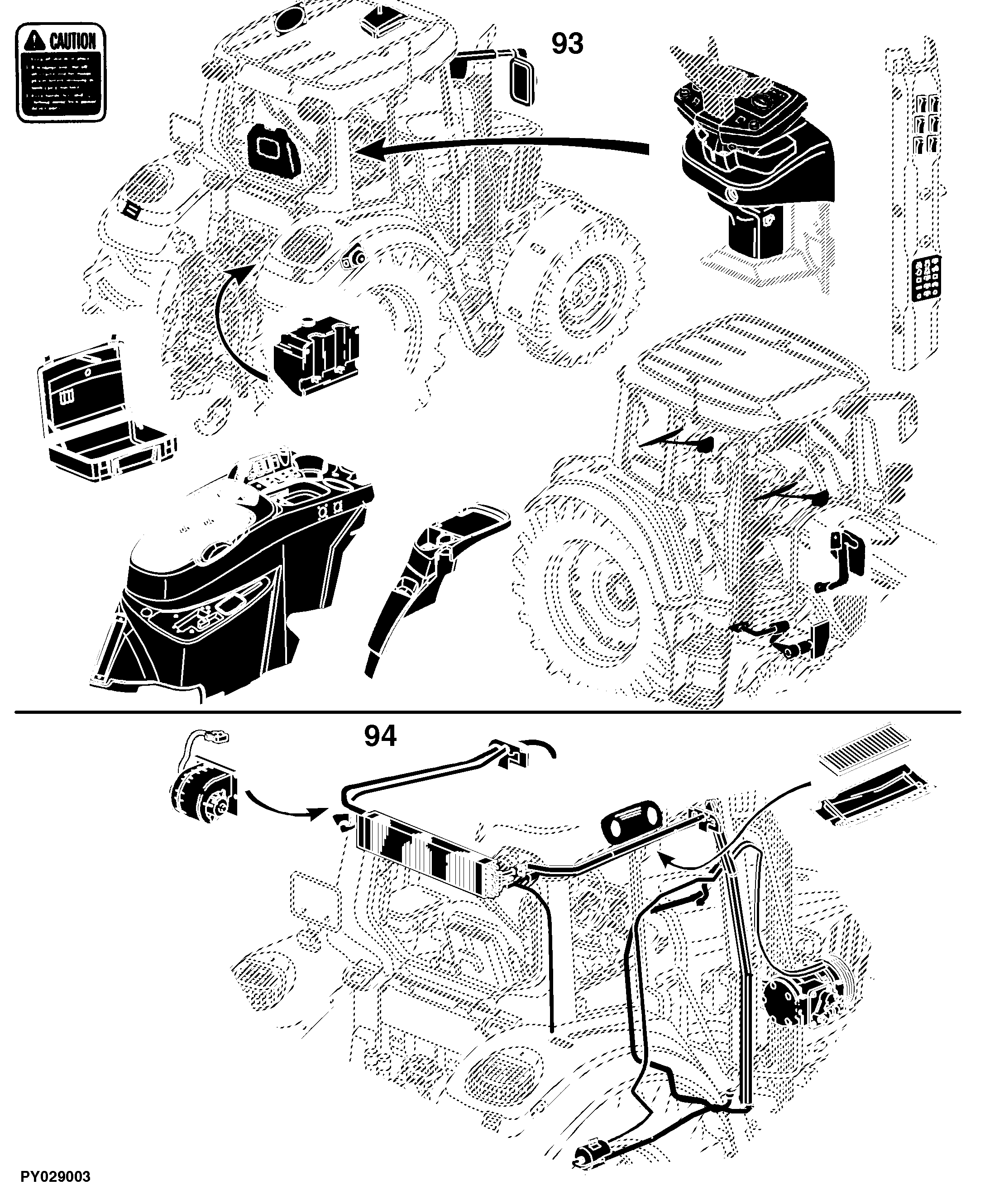 5100R, 5100RN Tractors (Europe Edition, Engine SN: CD4045LXXXXXX)