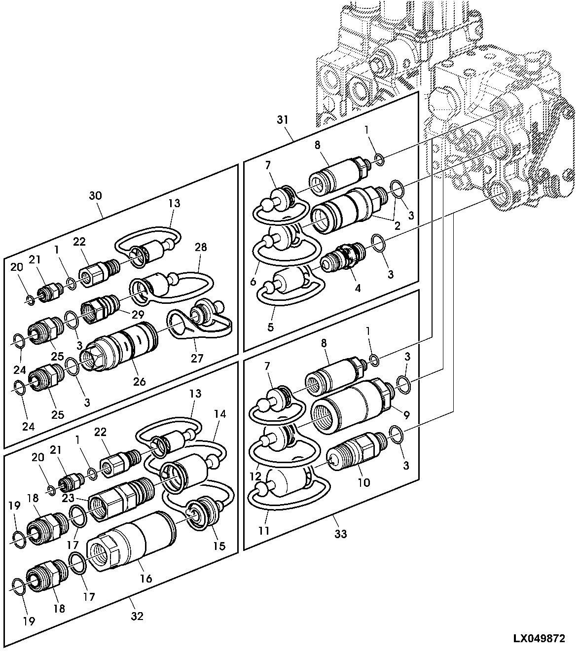 FIELD INSTALLATION KITS - POWER BEYOND OUTLETS FOR SPACER HOUSING