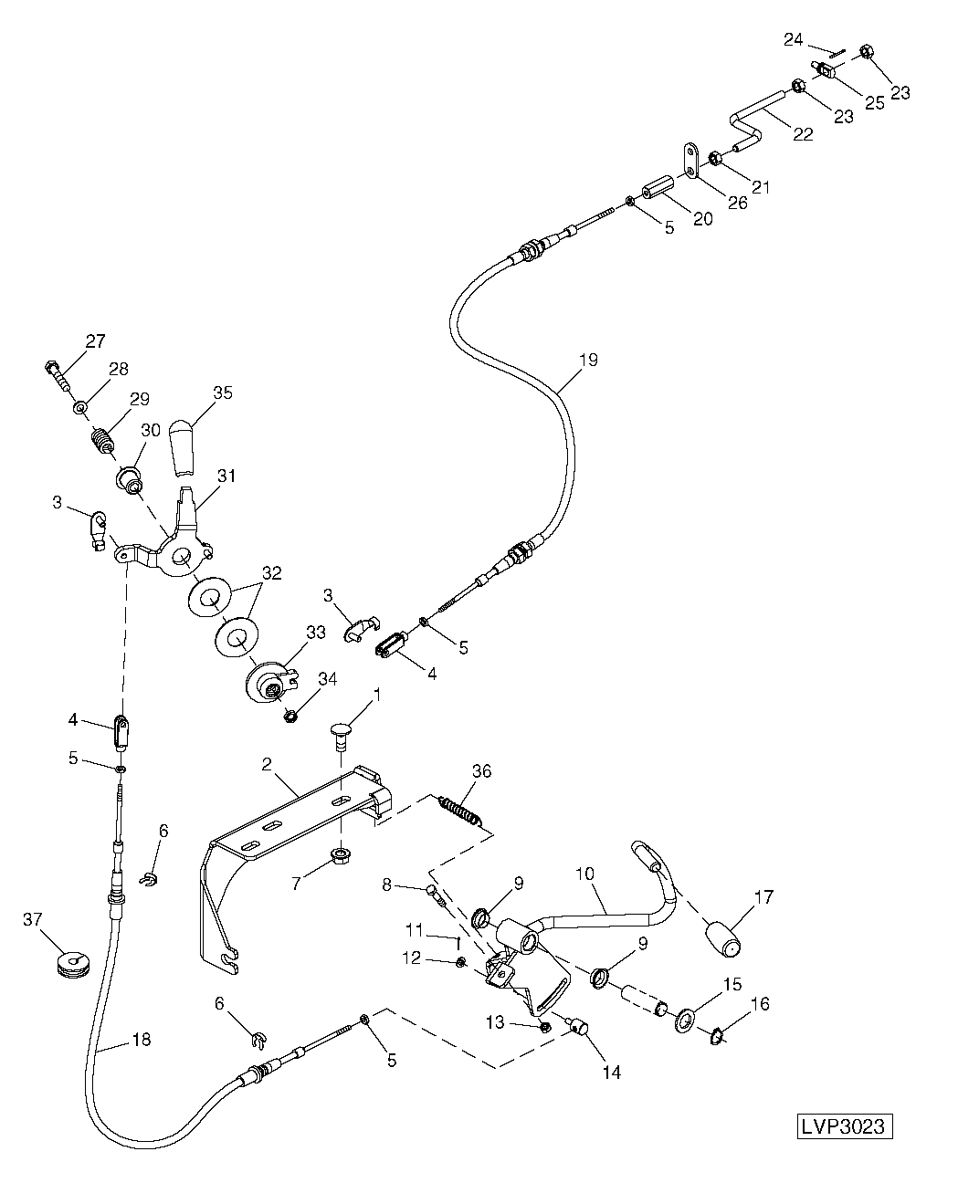 Accelerator (With CAB/Isolated Open Operator Station) ( - 420000)