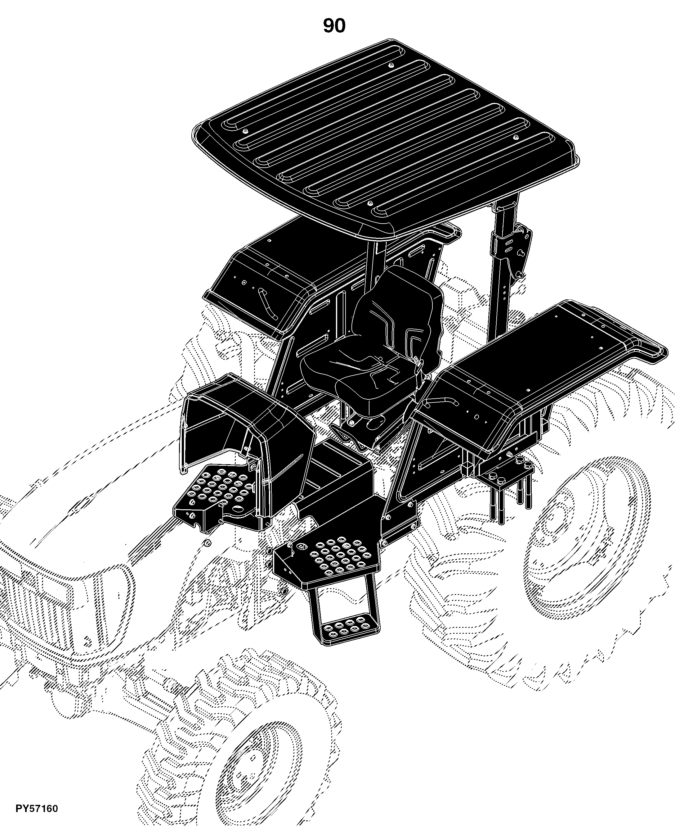 5075E Tractor (TREM III Engine)(Asia Edition)
