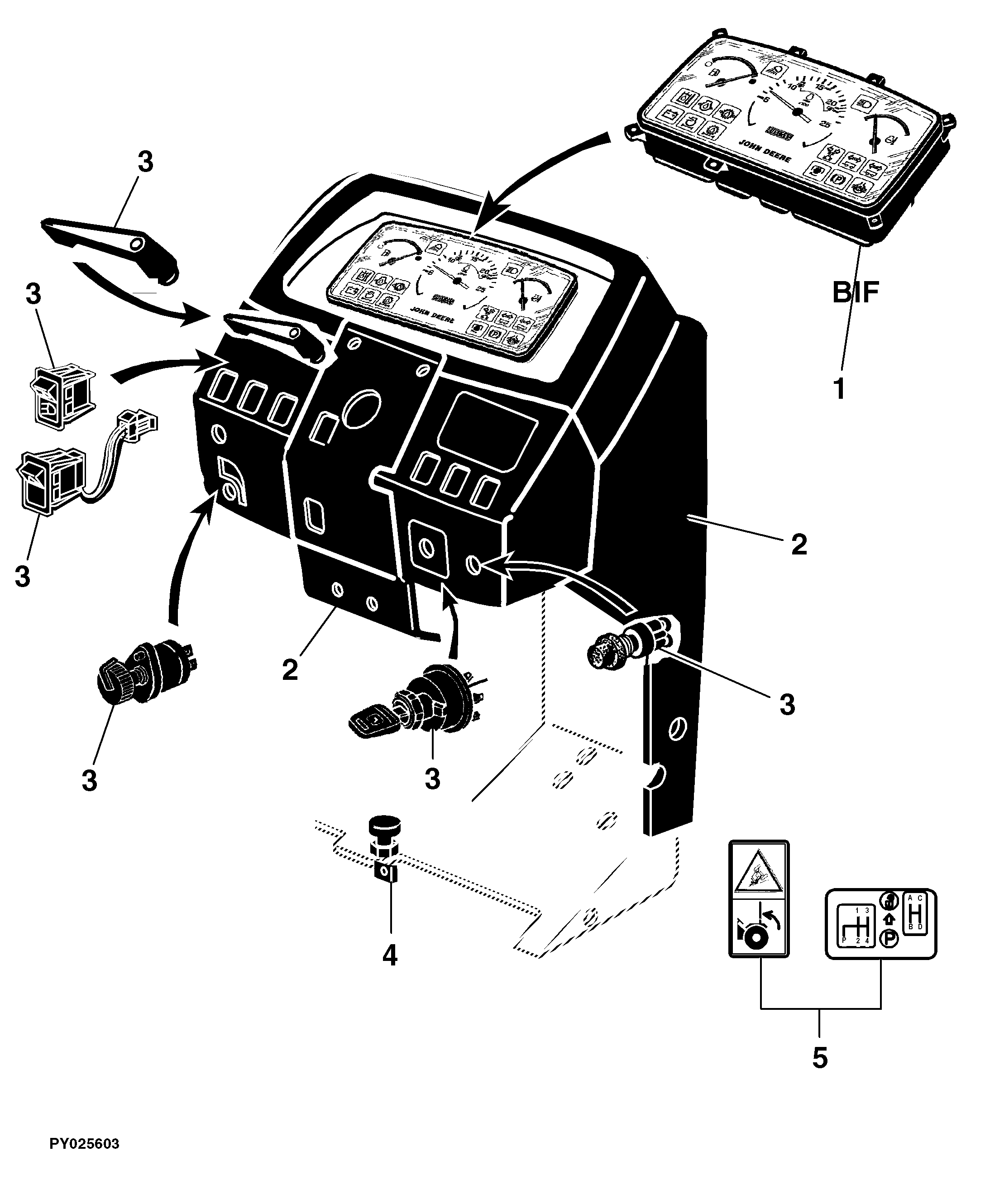 93 Operators Station, Controls And Accesories