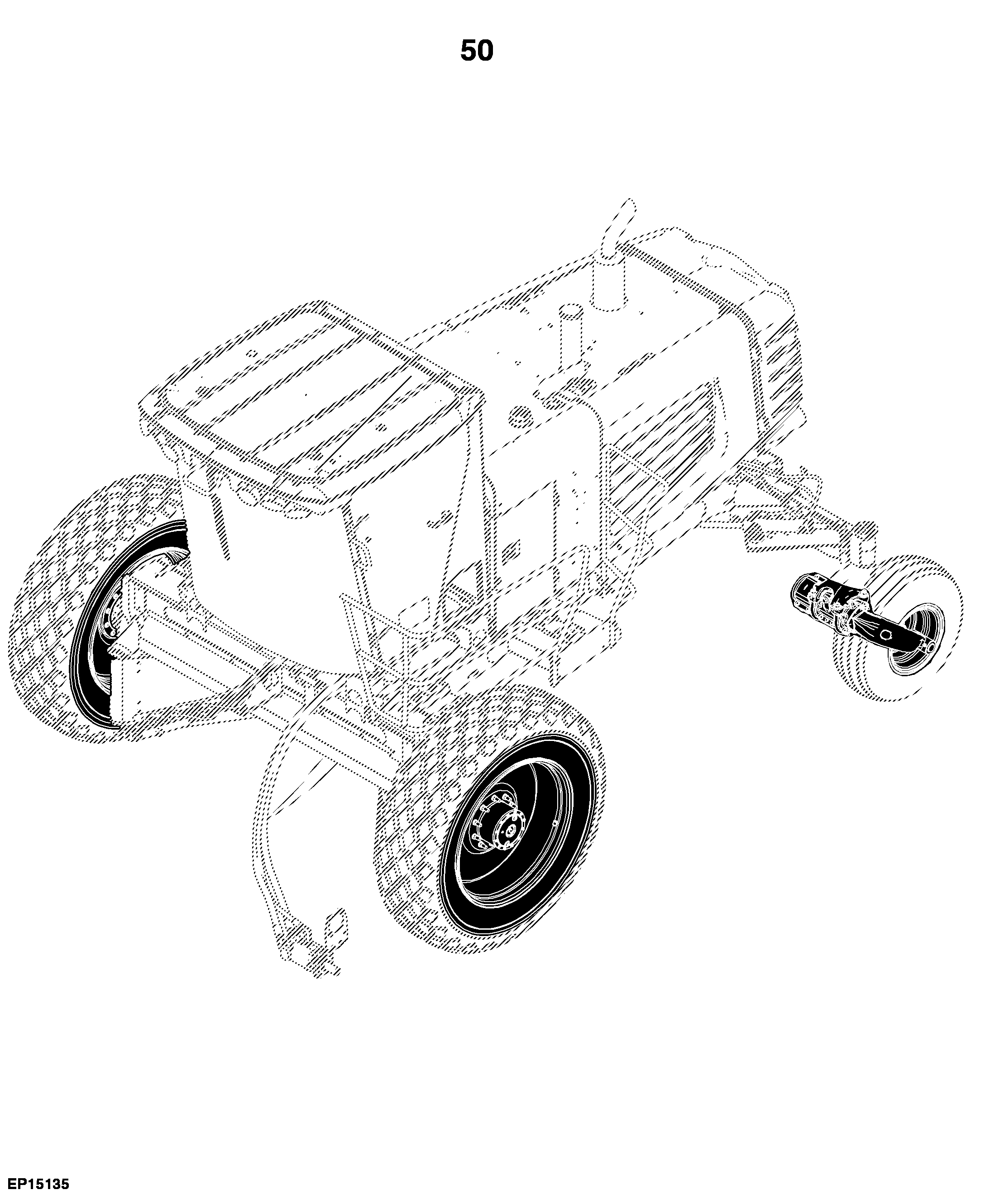 D450 Draper Windrower (Engine 6068HE051)
