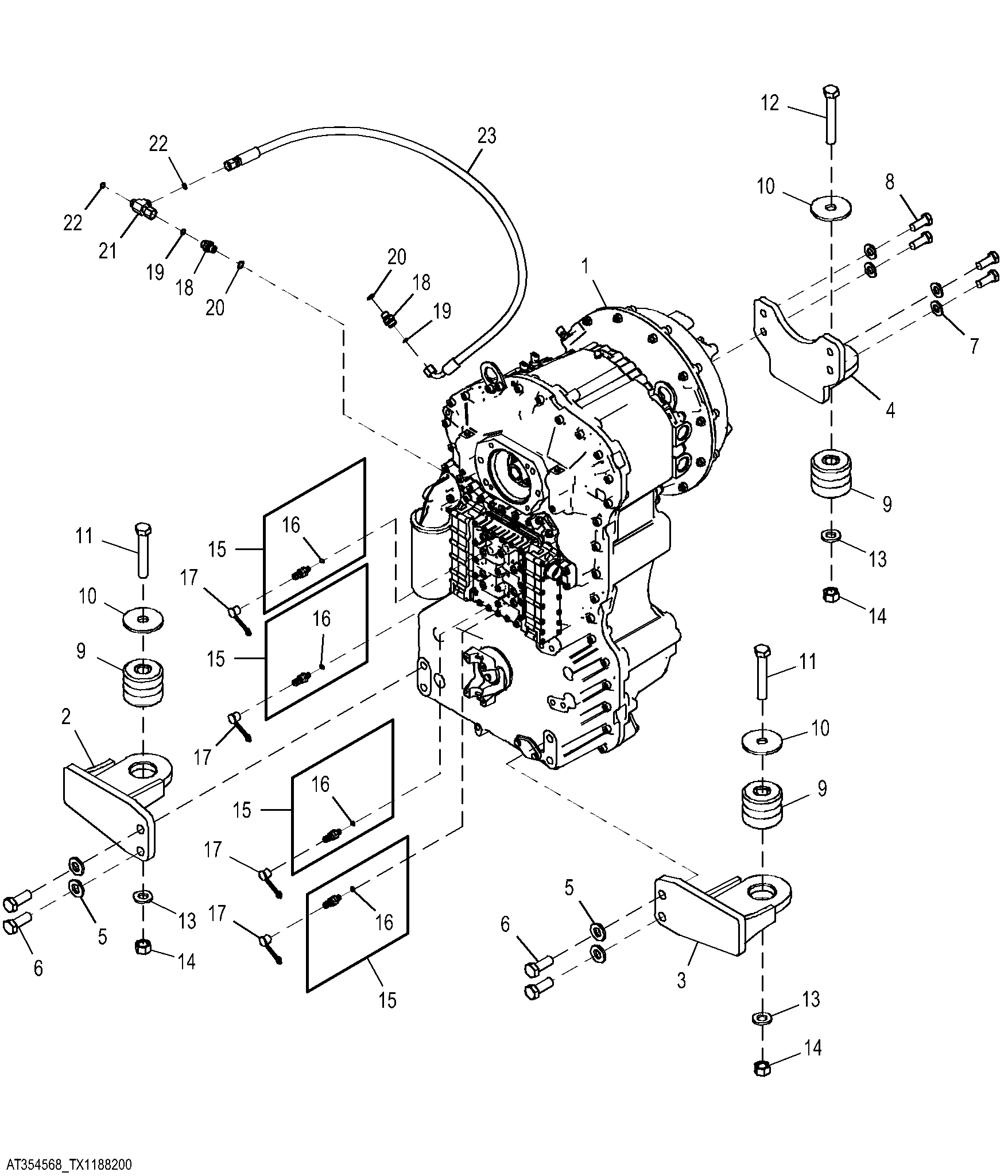 4-Speed Transmission with Rear Axle Disconnect