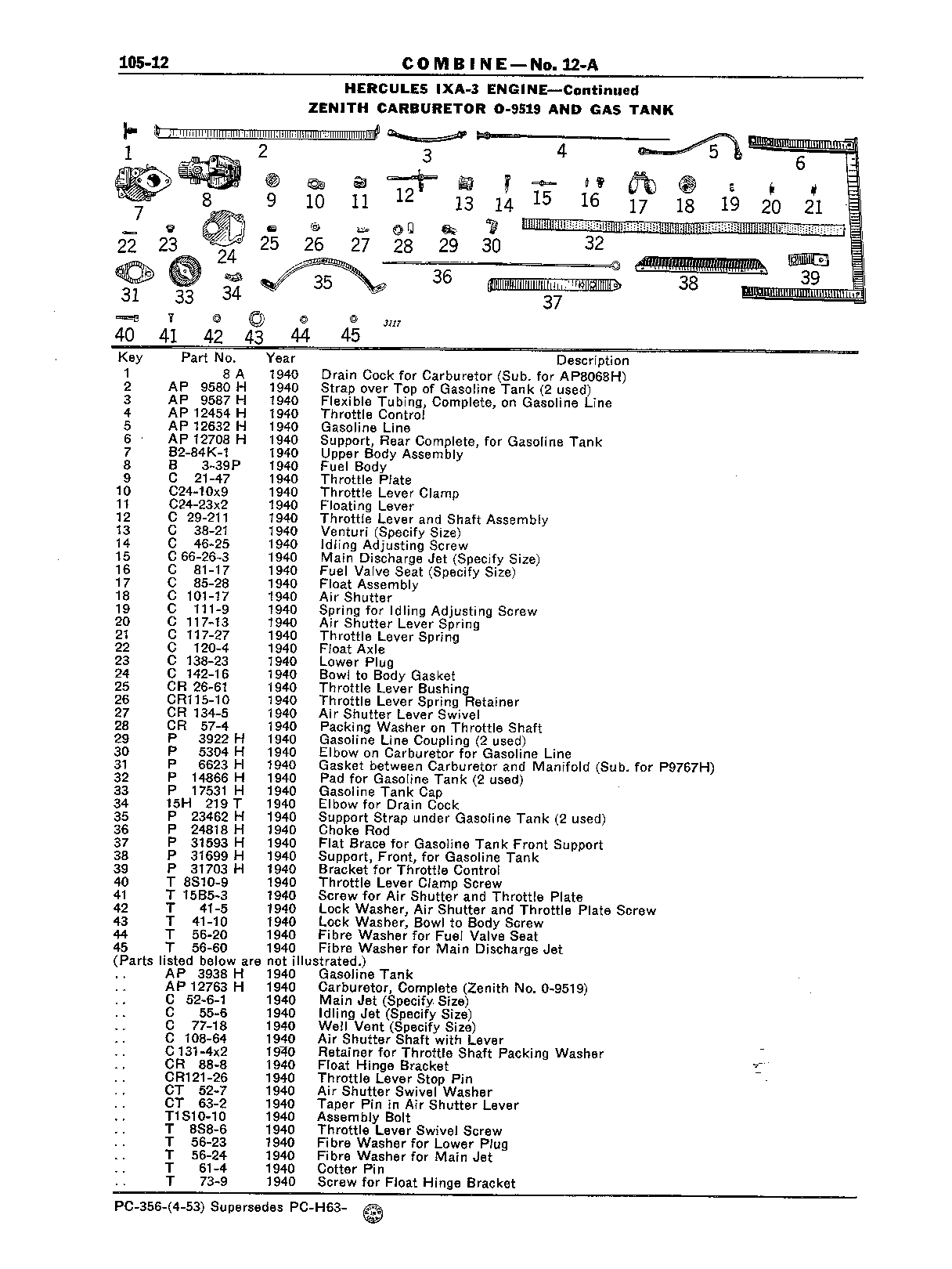 Section 105-John Deere "HERCULES" Engine (Continued)