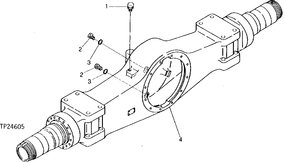 REAR AXLE HOUSING