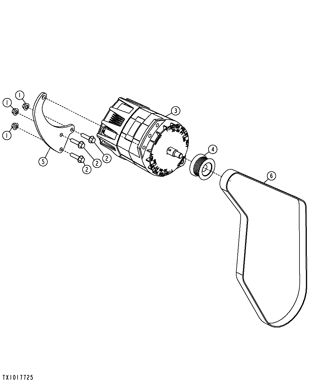Harsh Environment 100 Amp Sealed Alternator Package