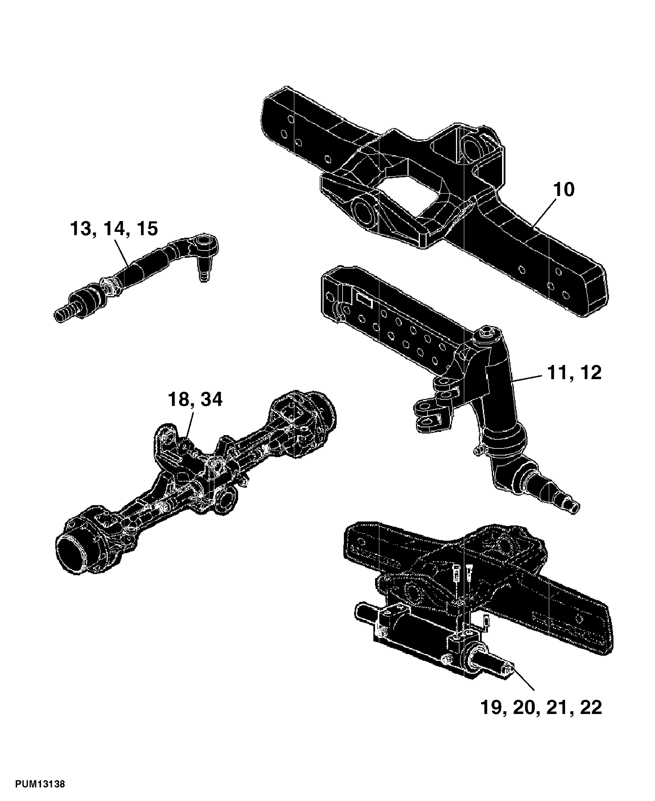 80 WHEELS, FRONT AXLES, FENDERS, MISCELLANEOUS
