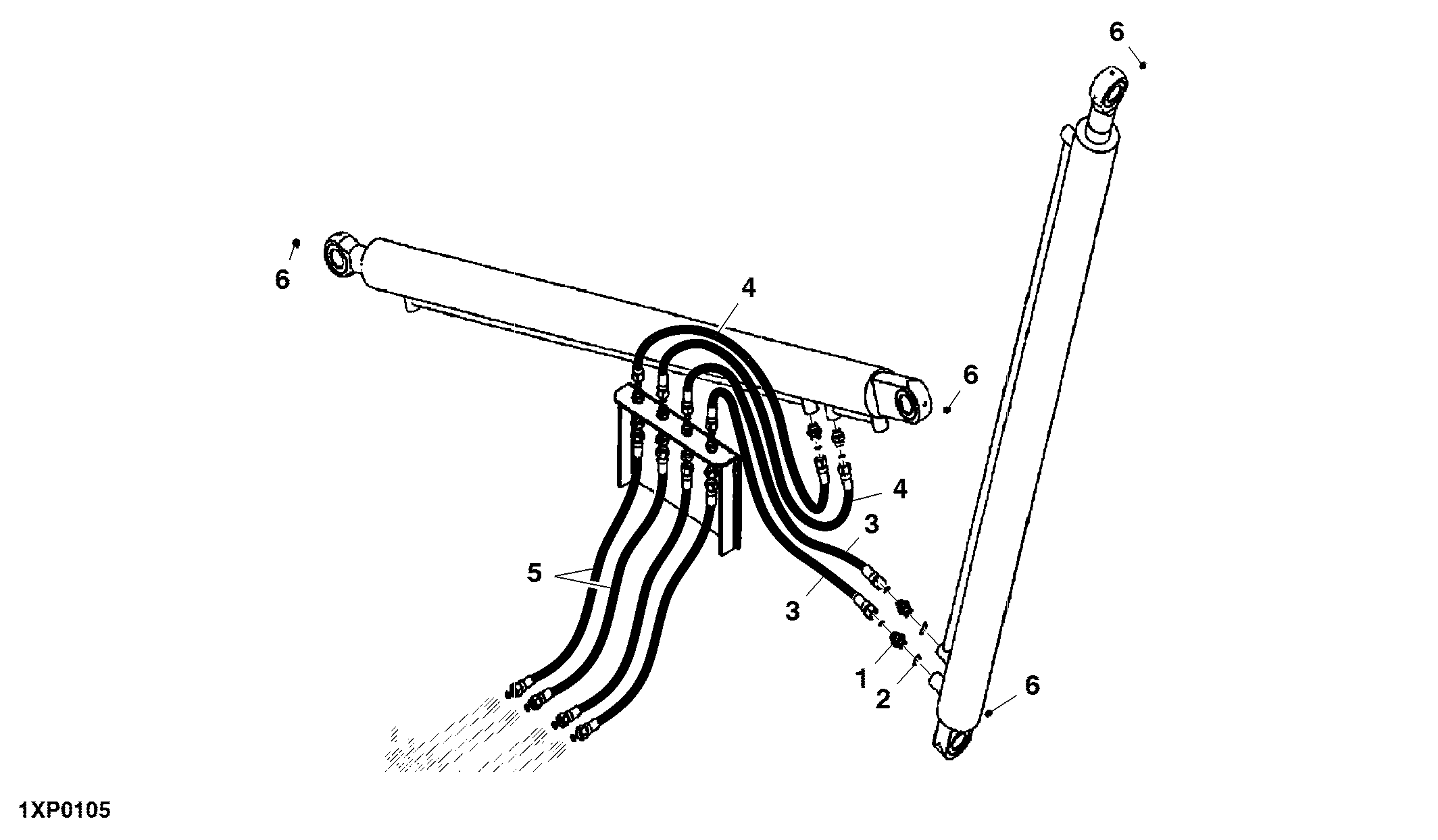 Hydraulic System, Rear