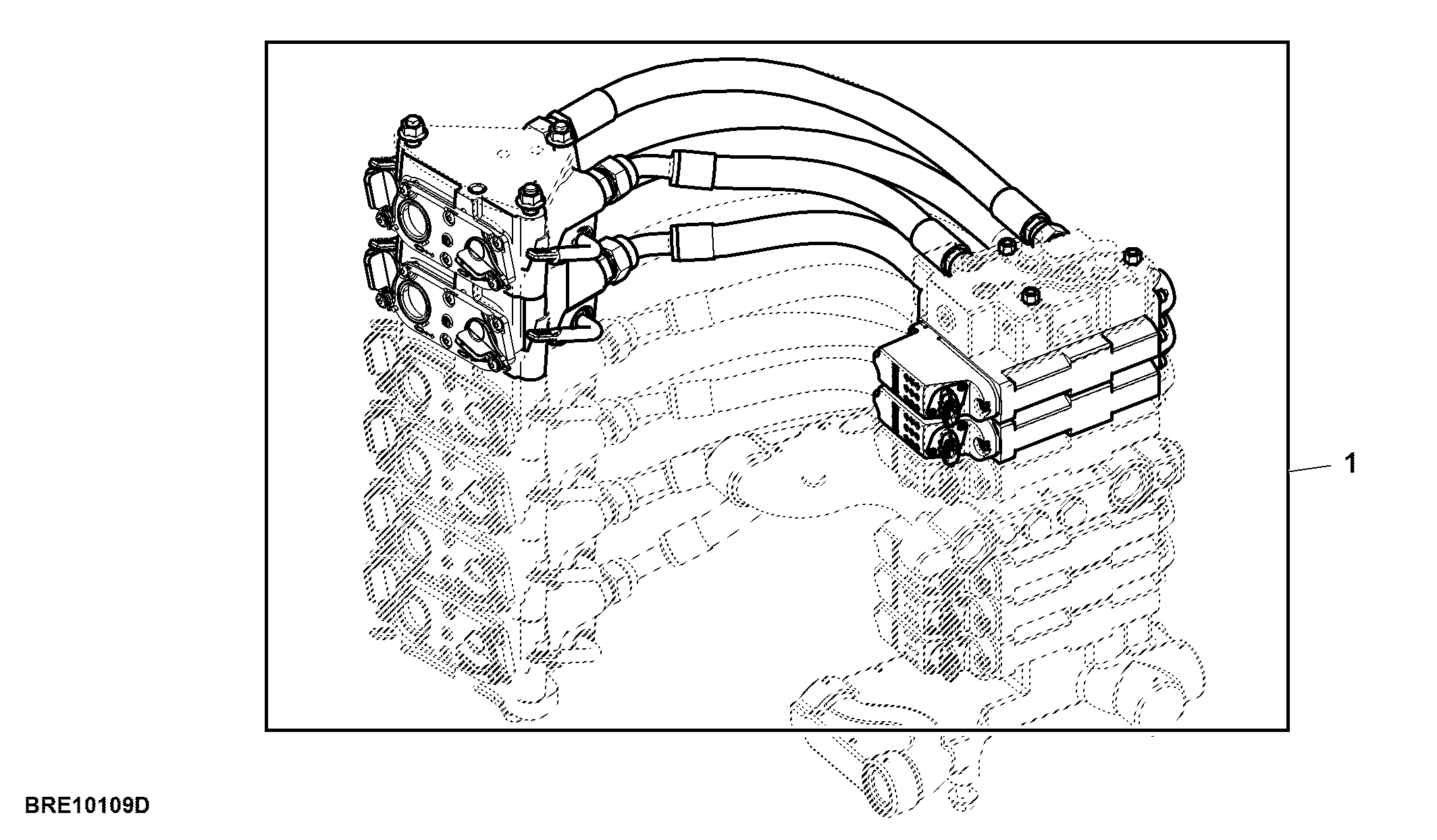 5th and 6th Selective Control Valve, High Flow, Breakaway Couplers, Attachment (For Scraper)
