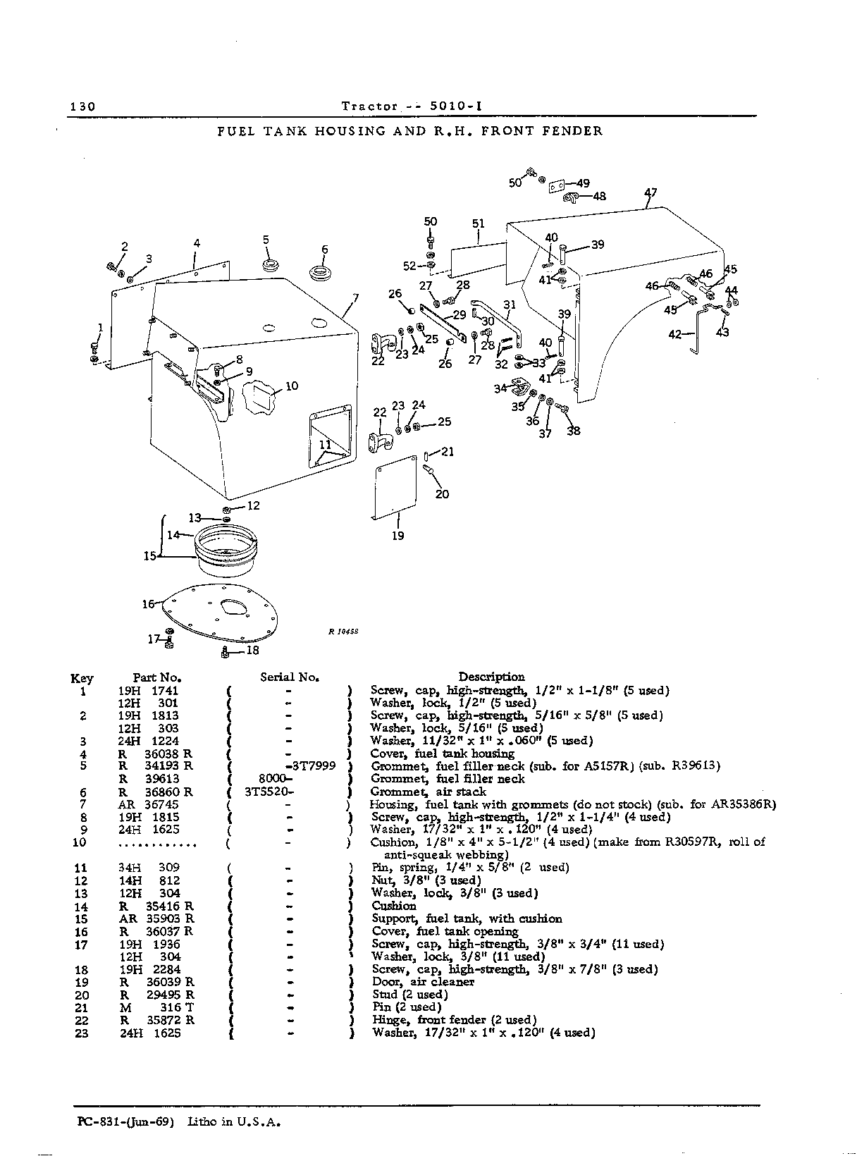 Sheet Metal and Miscellaneous (Continued)