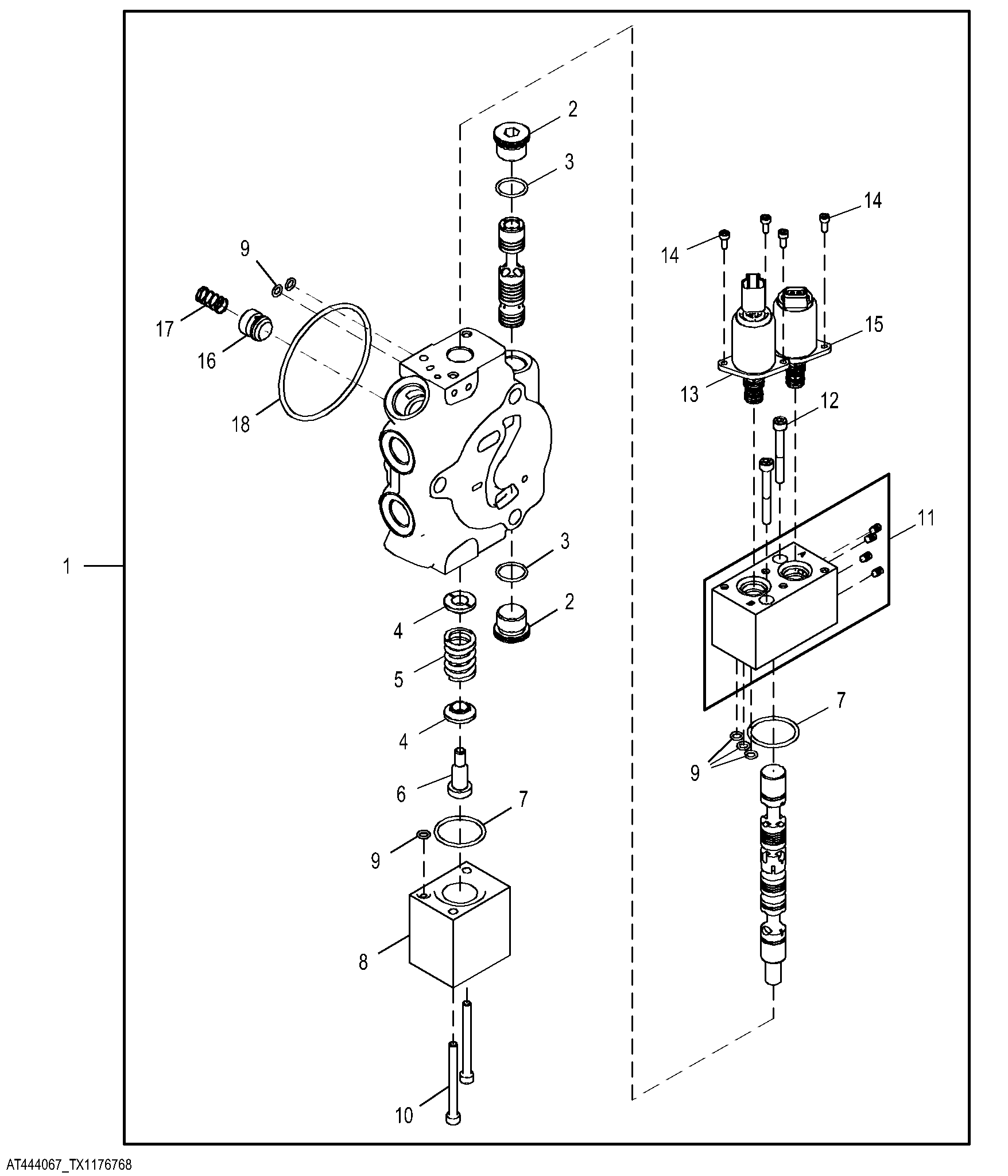 Backhoe Auxiliary and or Extendable Section, Pilot