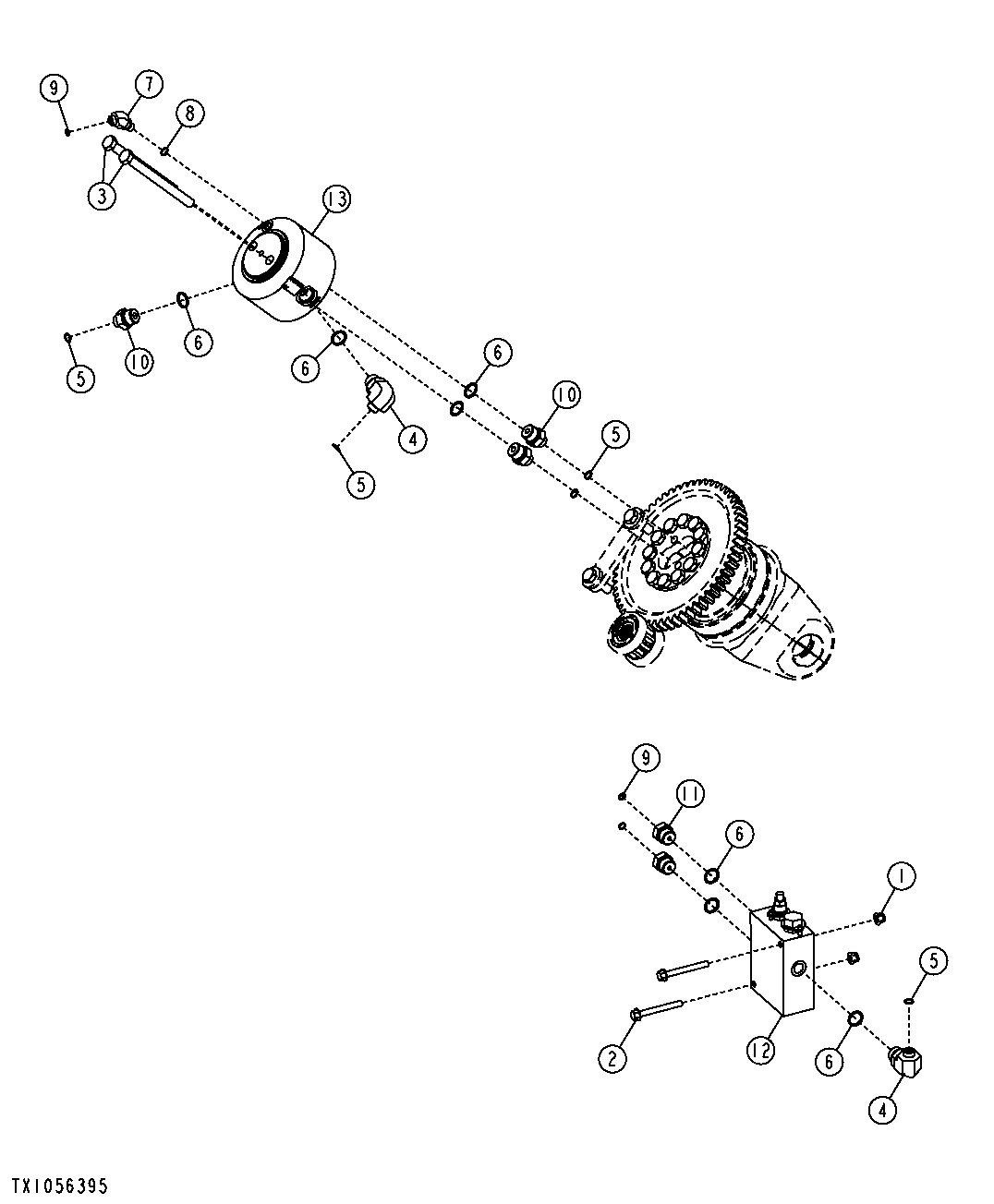 Flow Divider and Rotate Manifold (Grapple Skidders)