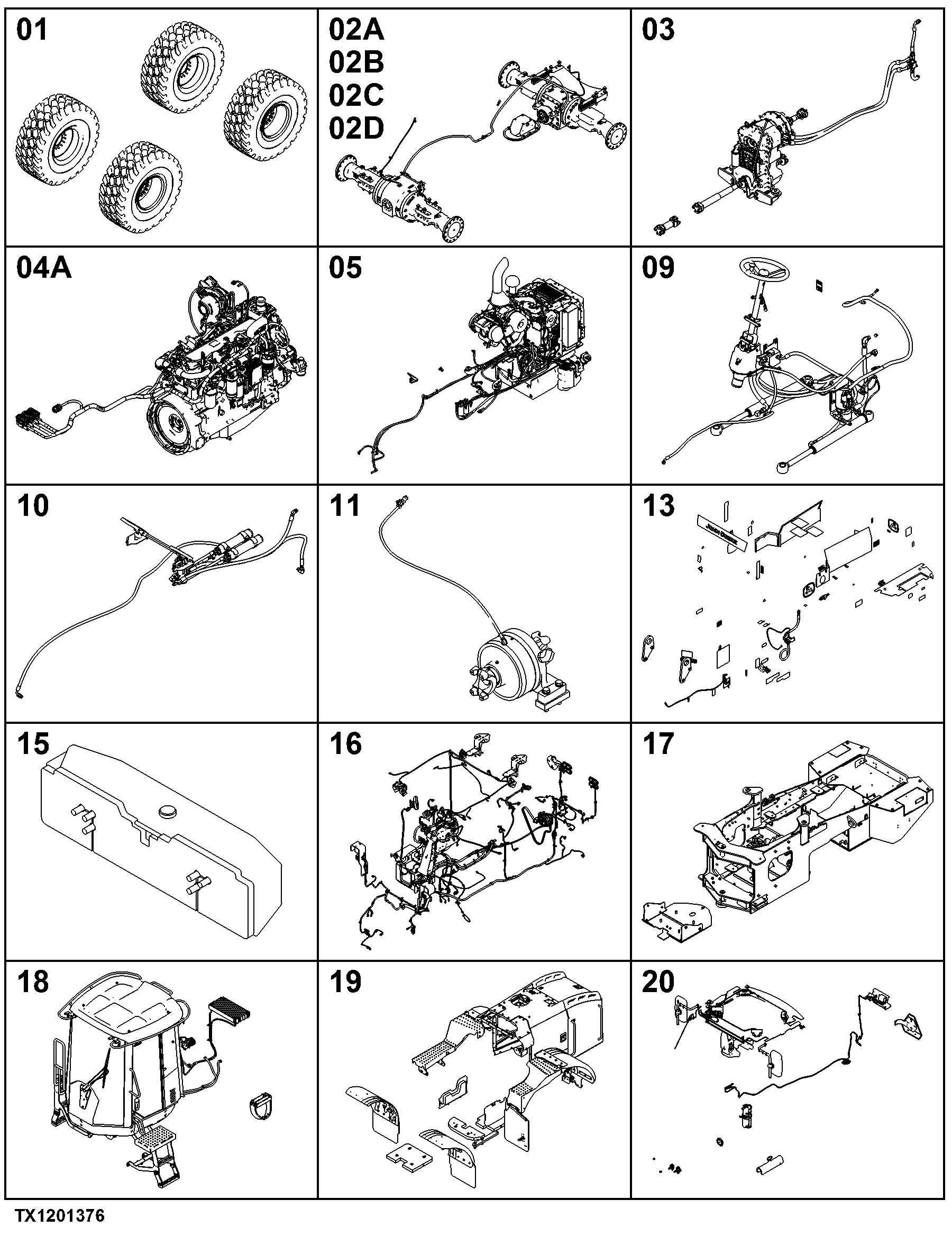 524K Loader (PIN: 1DW524K_ _ _F670308-677548) Engine 6068HDW92