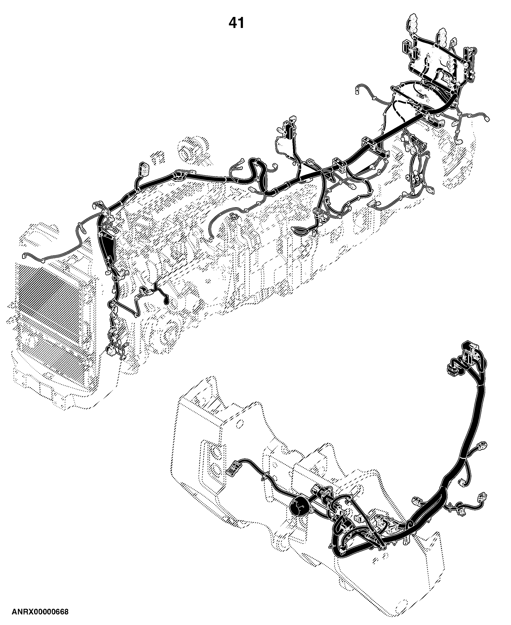 8345R Tractor (S.N. 090001-170000)(Worldwide Edition)
